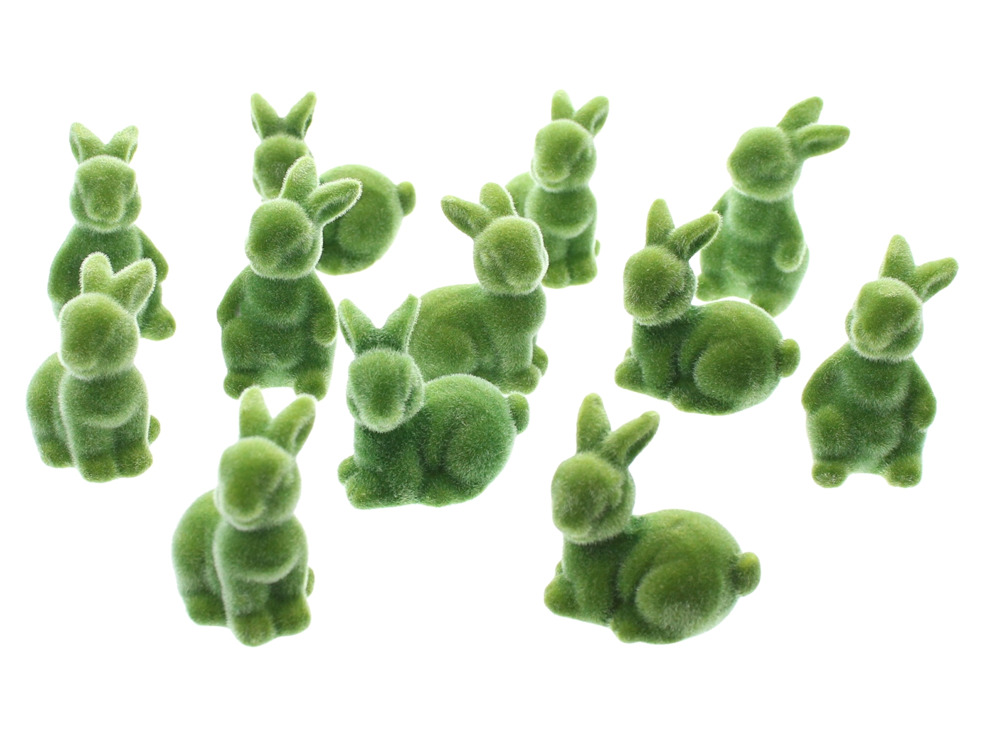 Acheter Lot de 12 mini-lapins "mousse"  dans la boutique en ligne de Frank Flechtwaren pour Confettis de table et piques