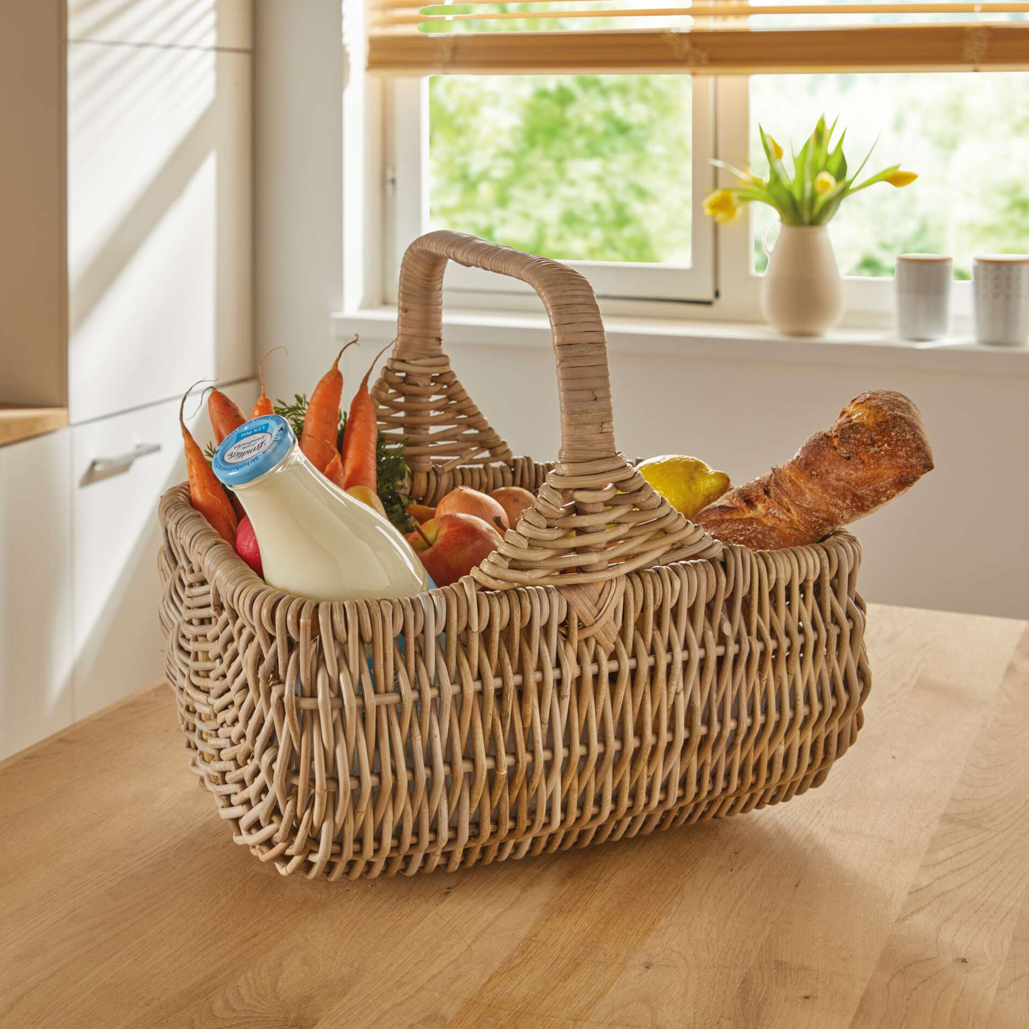 Acheter Panier à courses "rotin"  dans la boutique en ligne de Frank Flechtwaren