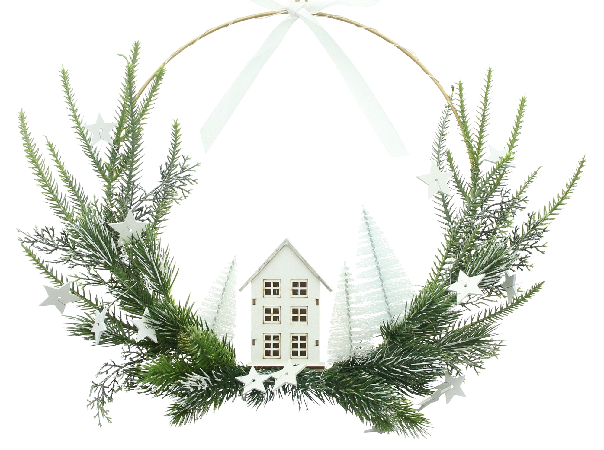 Acheter Anneau LED "hiver"  dans la boutique en ligne de Frank Flechtwaren pour Décorations à suspendre