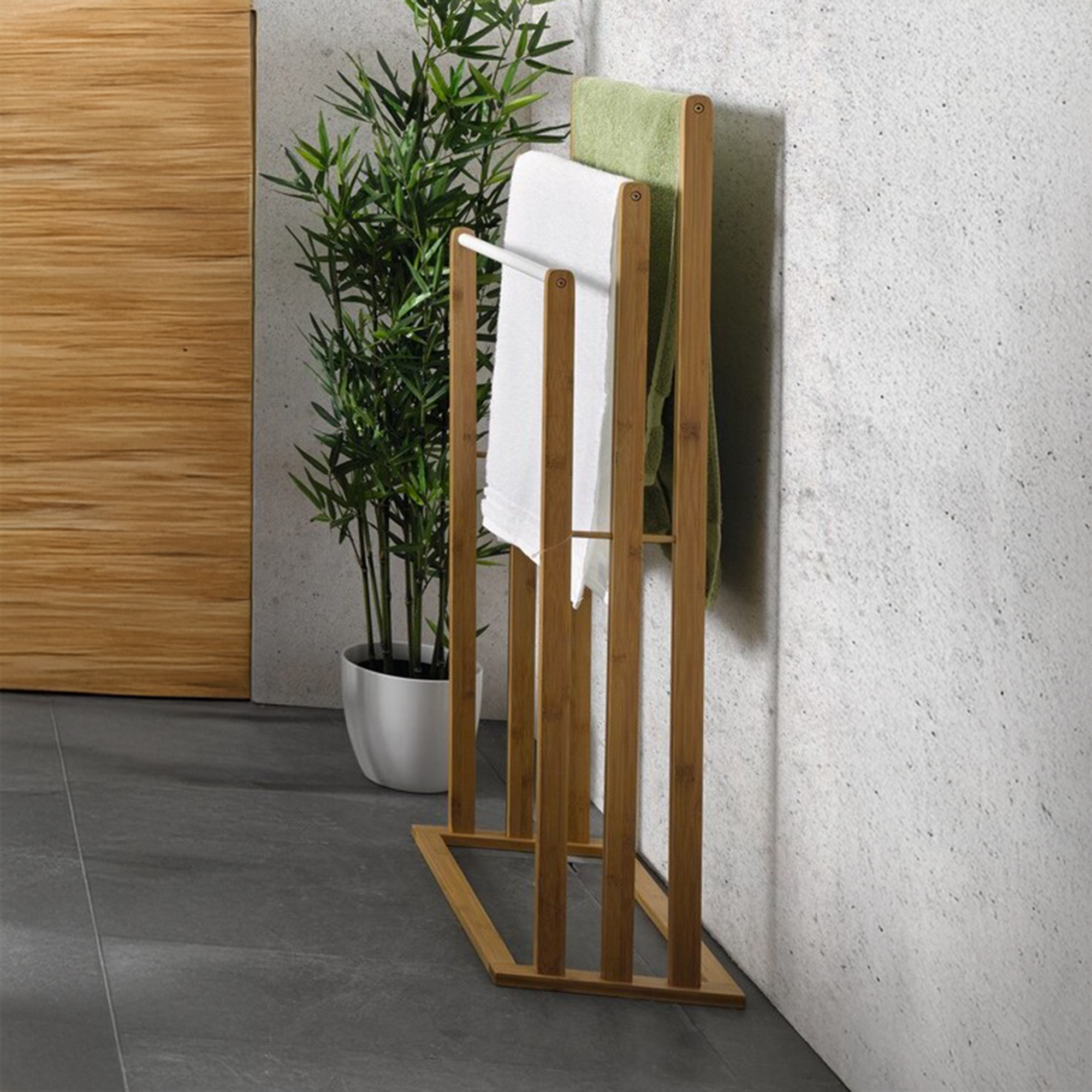 Acheter Porte-serviettes "bambou"  dans la boutique en ligne de Frank Flechtwaren