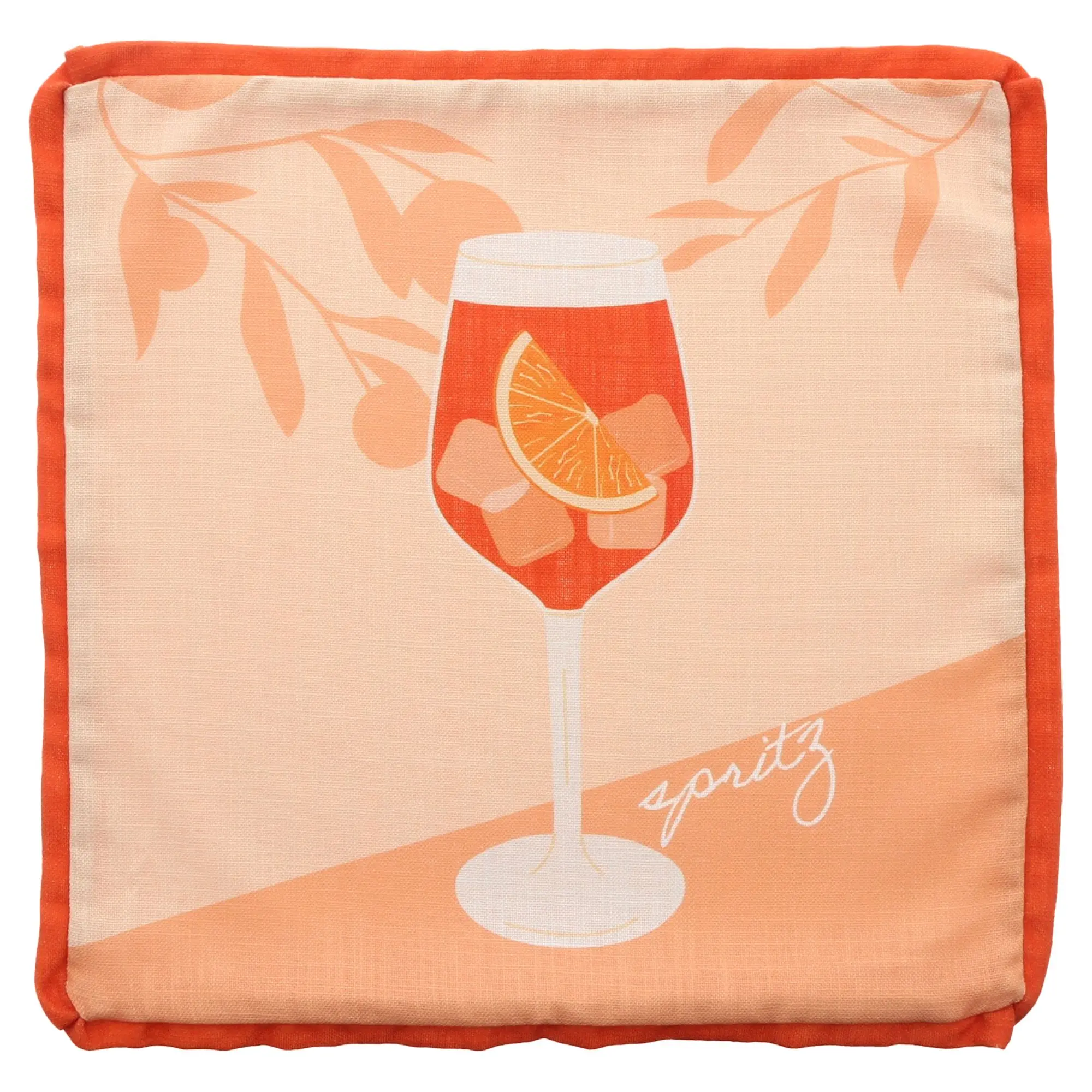 Acheter Housse de coussin "spritz"  dans la boutique en ligne de Frank Flechtwaren pour Ambiance de bar de plage