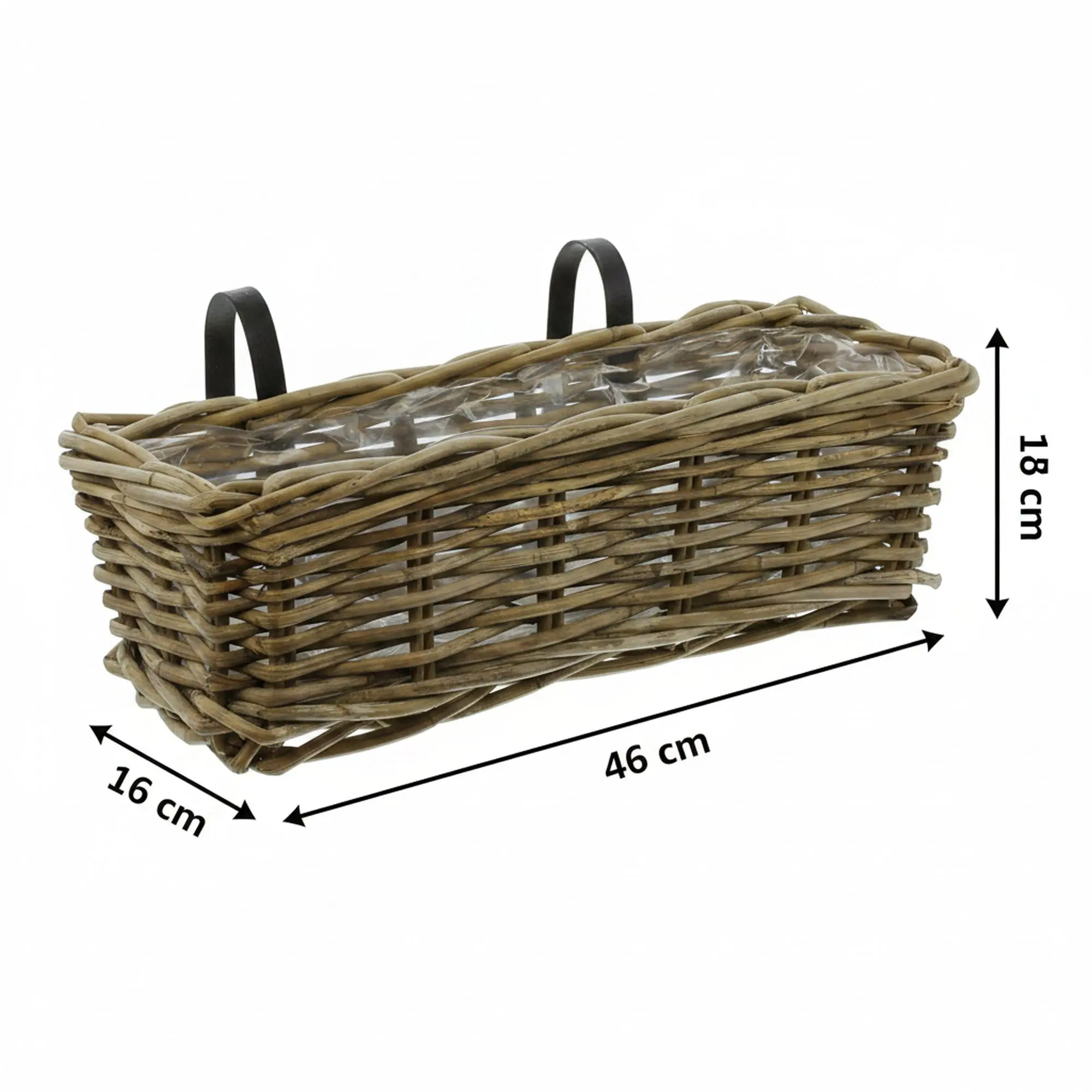 Acheter Balconnière "rotin", MM  dans la boutique en ligne de Frank Flechtwaren pour La magie de l'été