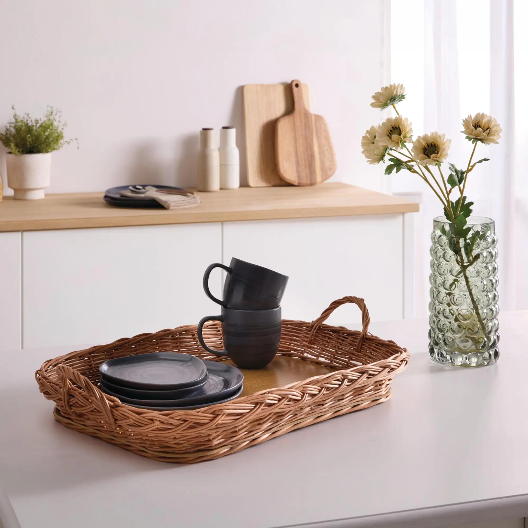 Acheter Plateau "osier"  dans la boutique en ligne de Frank Flechtwaren pour Paniers plateau