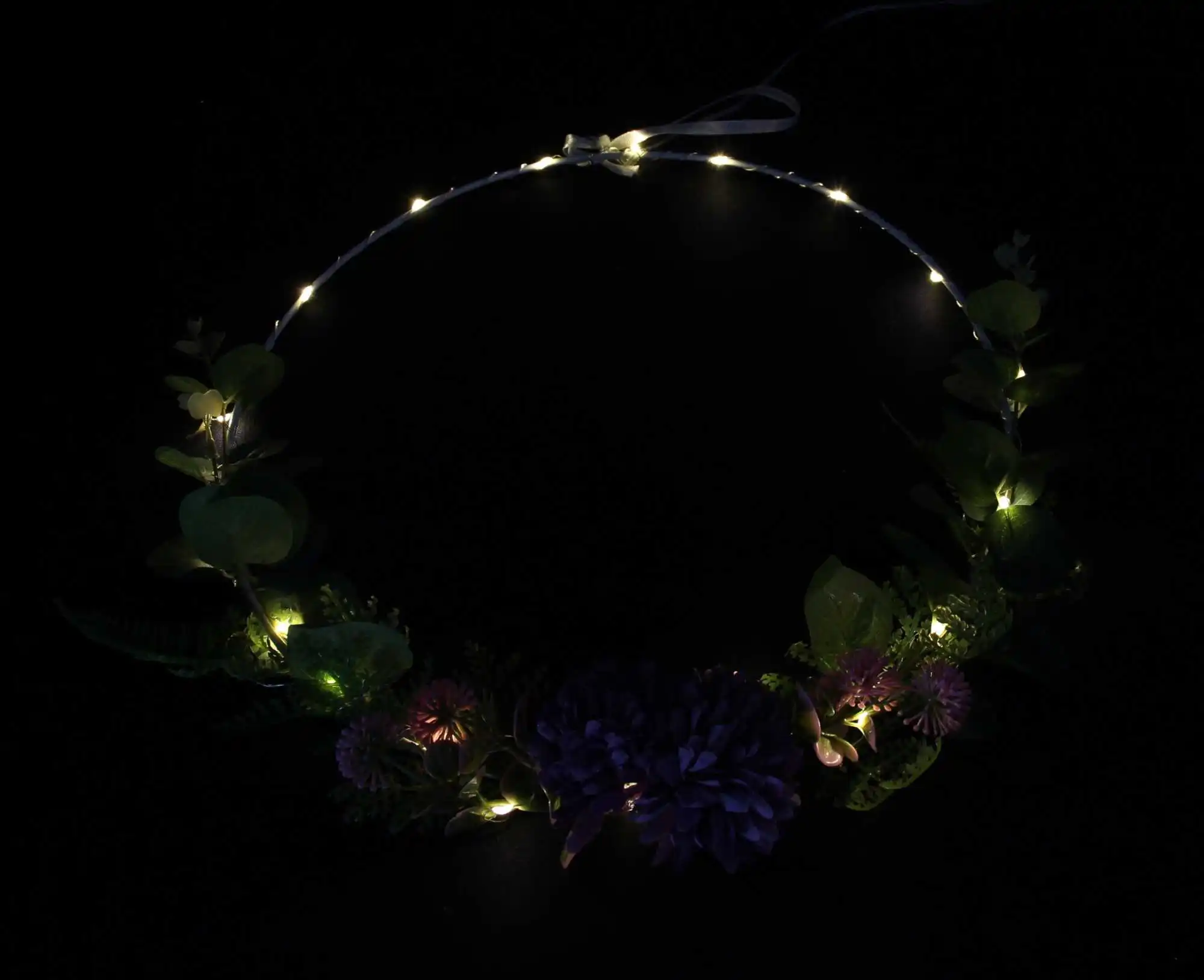 Acheter Anneau LED "fleurs"  dans la boutique en ligne de Frank Flechtwaren pour Pâques