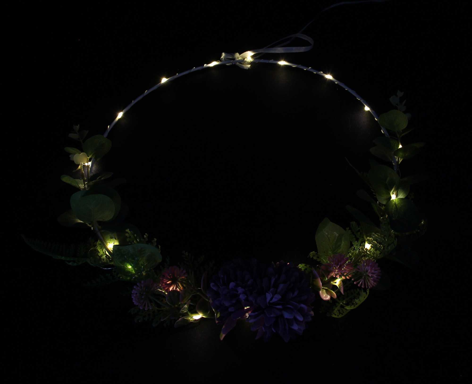 Acheter Anneau LED "fleurs"  dans la boutique en ligne de Frank Flechtwaren pour Pâques