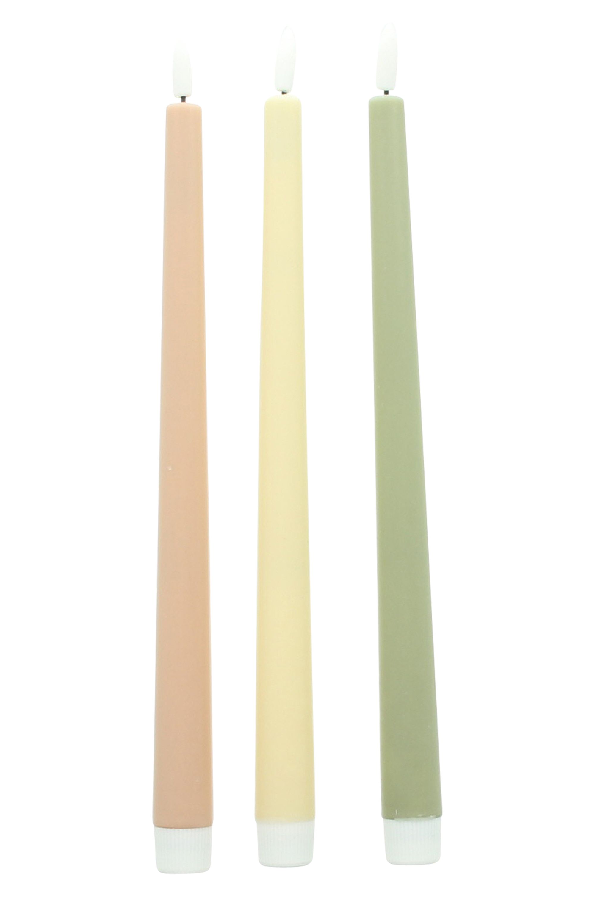 Acheter Lot de 3 bougie-tiges "harmonie"  dans la boutique en ligne de Frank Flechtwaren pour Pâques
