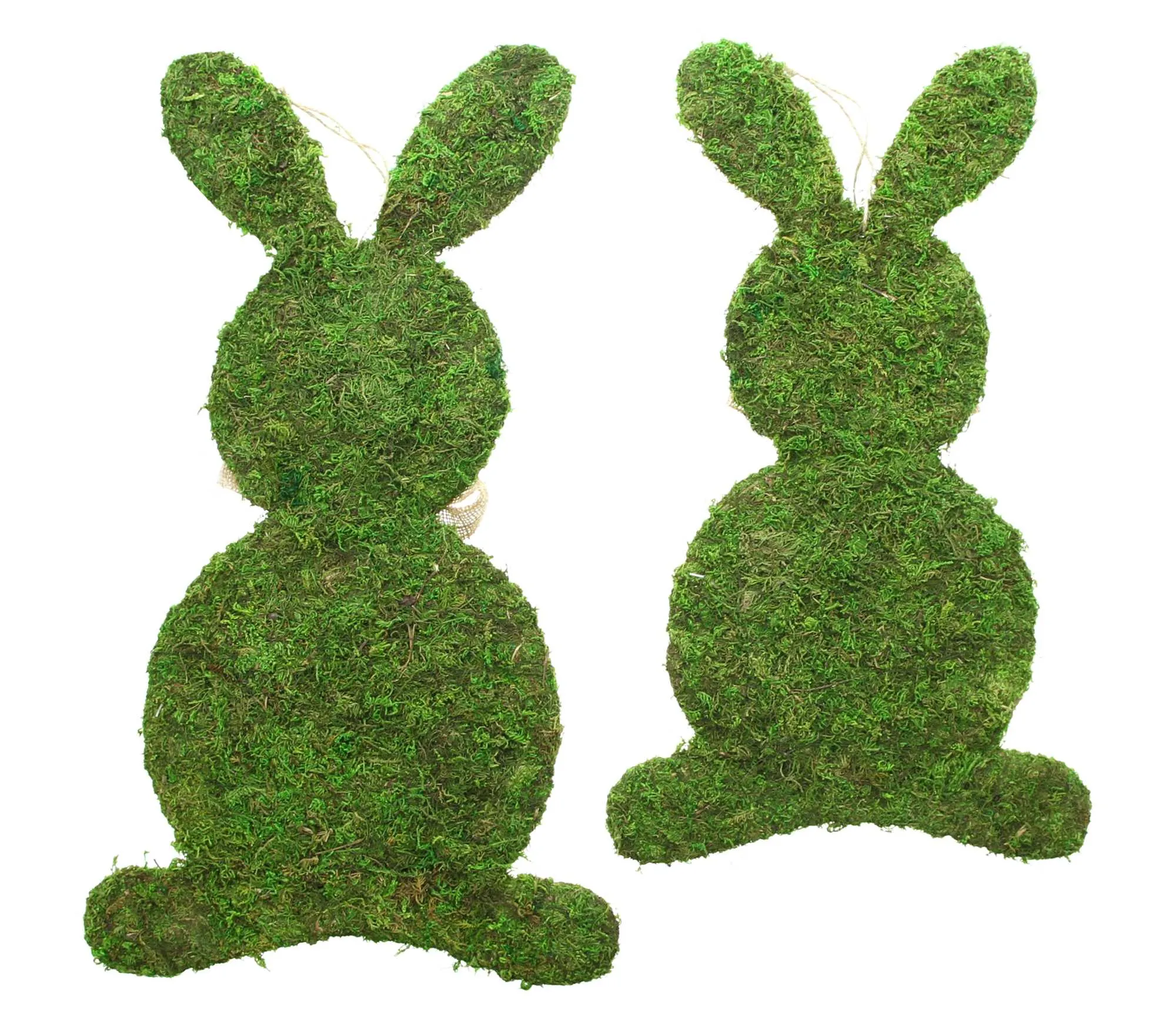 Acheter Lot de 2 lapins mousse "petit noeud"  dans la boutique en ligne de Frank Flechtwaren pour Lapin &amp; co