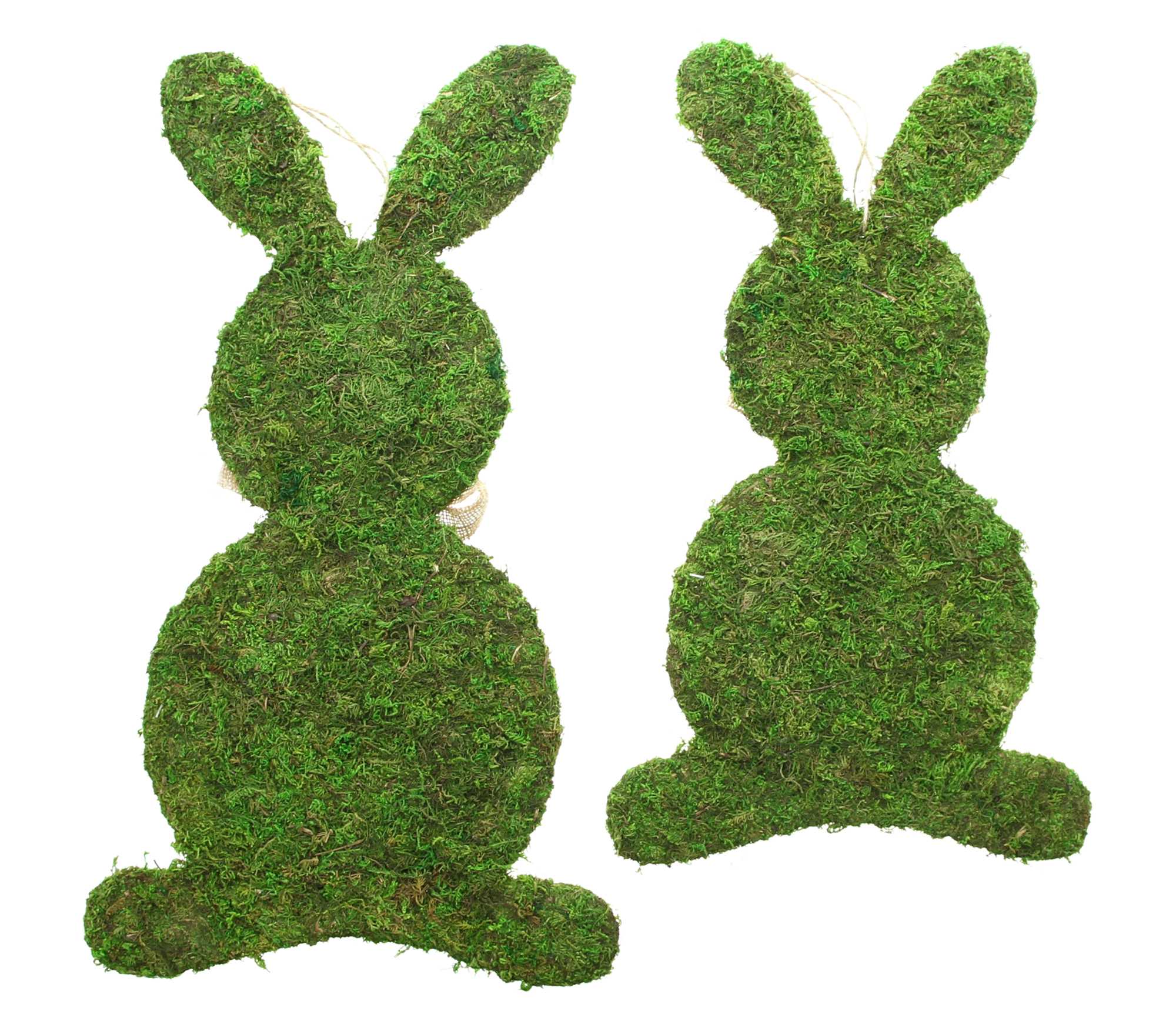Acheter Lot de 2 lapins mousse "petit noeud"  dans la boutique en ligne de Frank Flechtwaren pour Pâques
