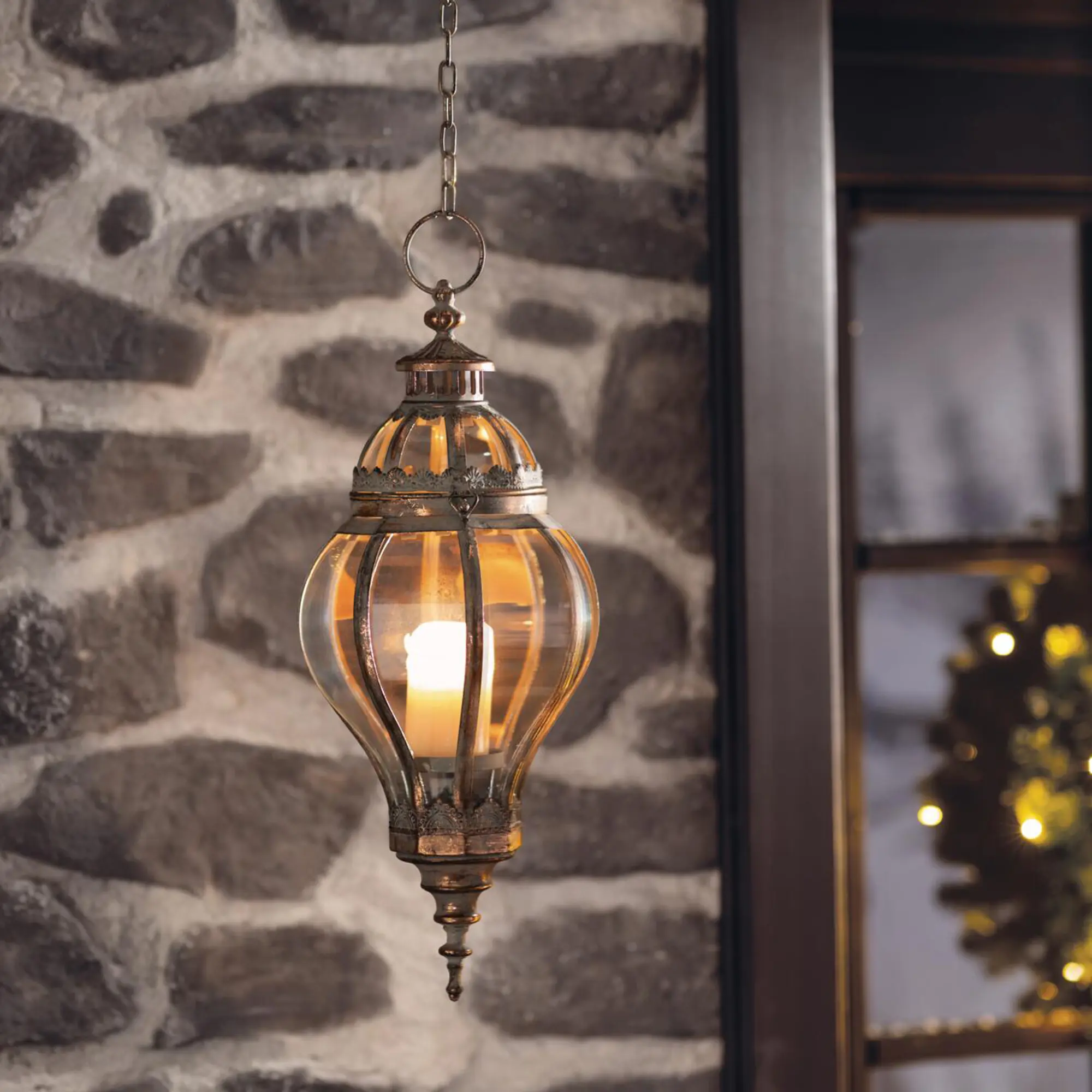 Acheter Lanterne suspendue « Metallic Vintage » dans la boutique en ligne de Frank Flechtwaren