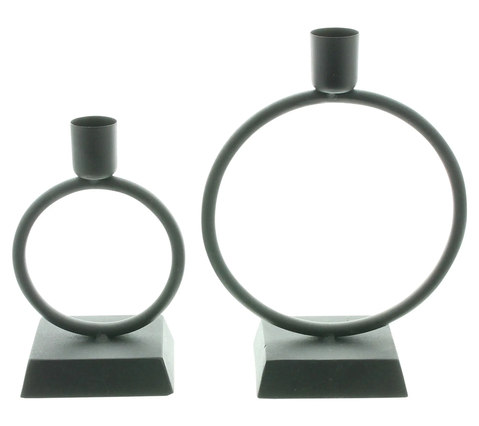 Acheter Lot de 2 bougeoirs bougie-tige "anneau"  dans la boutique en ligne de Frank Flechtwaren pour Pâques