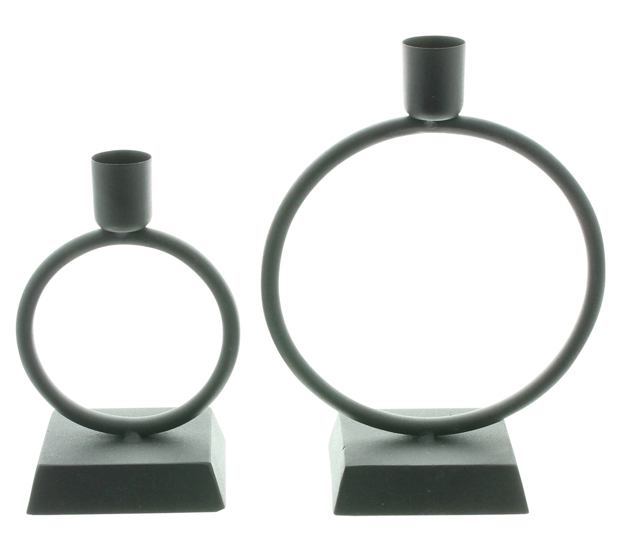 Acheter Lot de 2 bougeoirs bougie-tige "anneau"  dans la boutique en ligne de Frank Flechtwaren pour Pâques