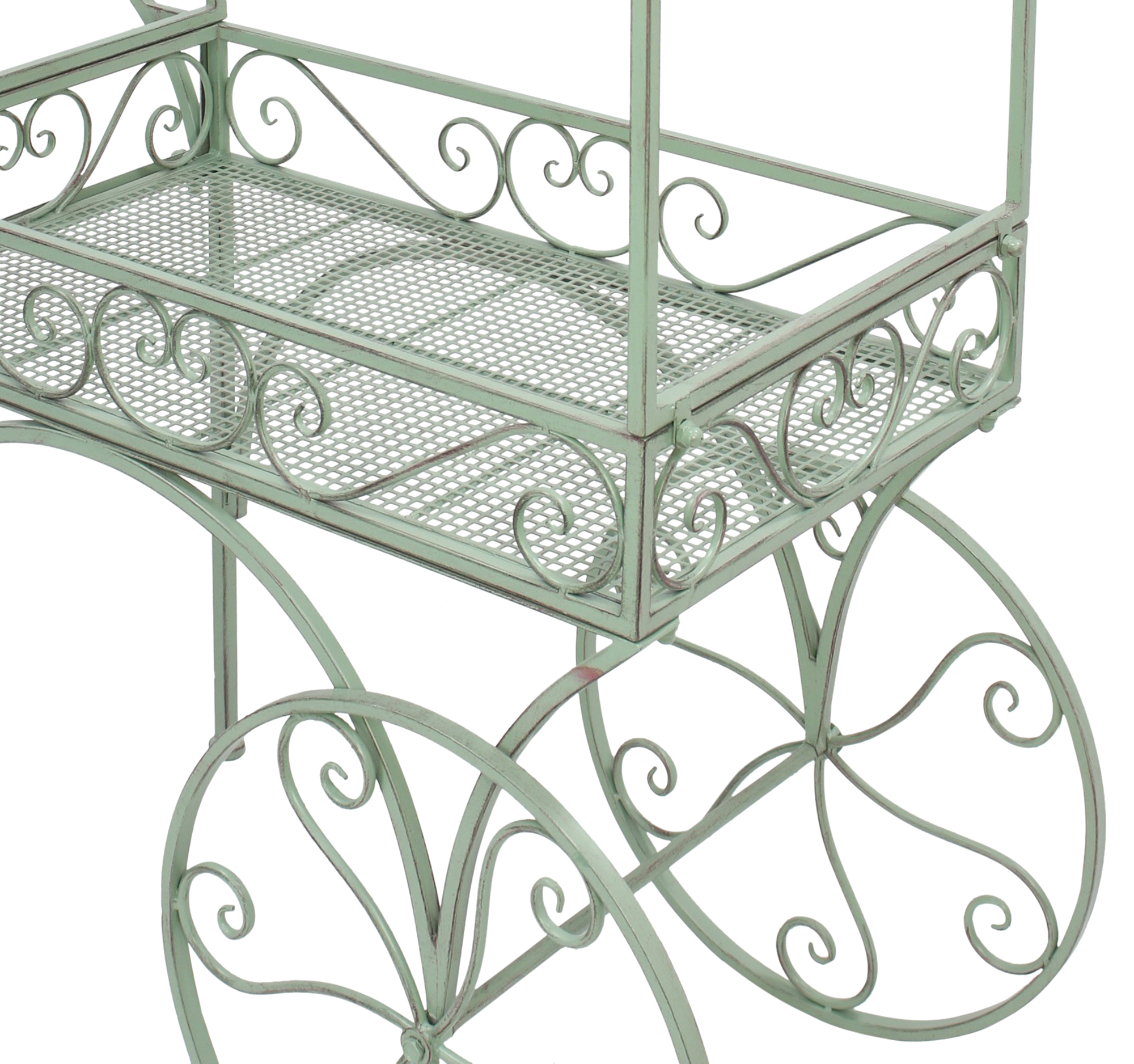 Acheter Chariot de service décoratif "Vintage"  dans la boutique en ligne de Frank Flechtwaren pour Figurines décoratives