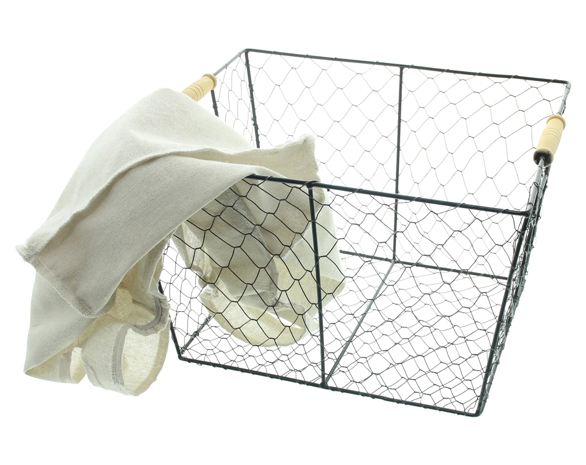 Acheter Panier fil métallique "Romance"  dans la boutique en ligne de Frank Flechtwaren pour Paniers de remplissage &amp; universels
