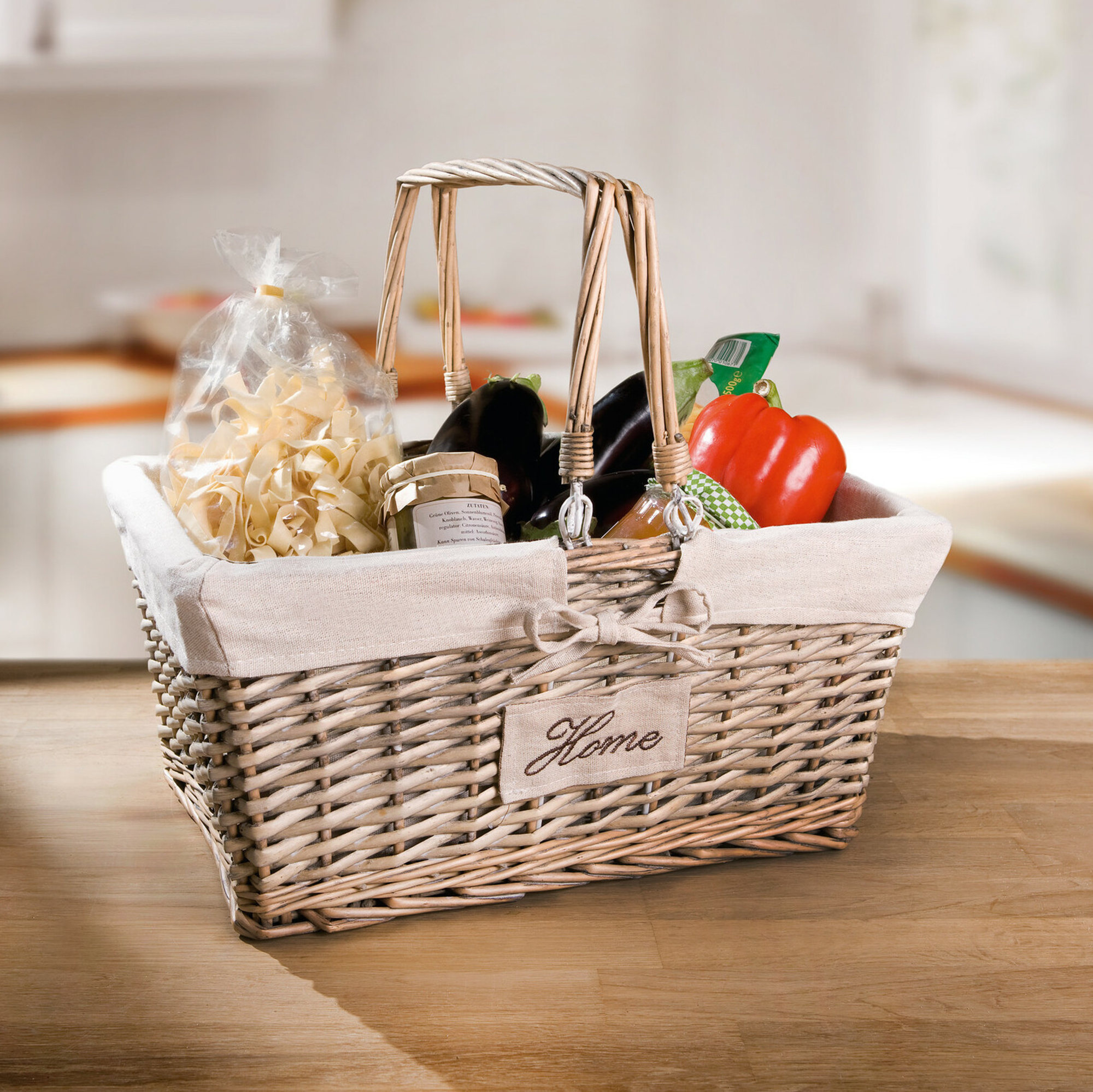 Acheter Panier à courses "Home"  dans la boutique en ligne de Frank Flechtwaren