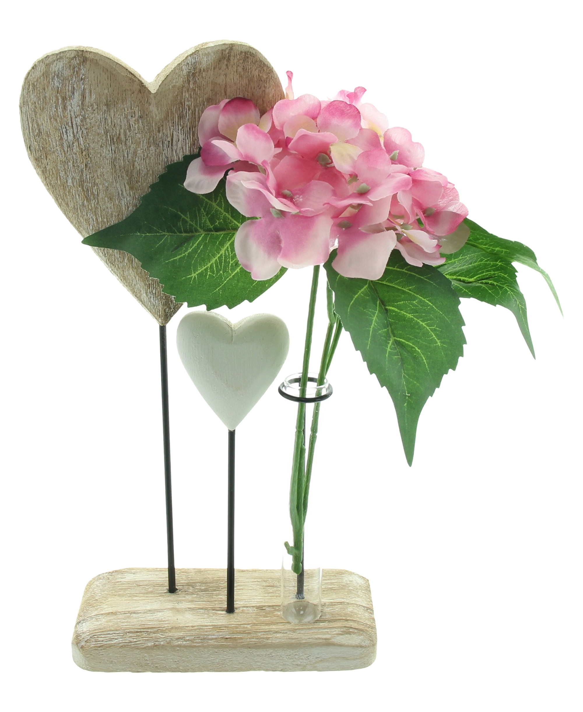 Acheter Élément déco "coeur avec Vase"  dans la boutique en ligne de Frank Flechtwaren pour Nouvel arrivage