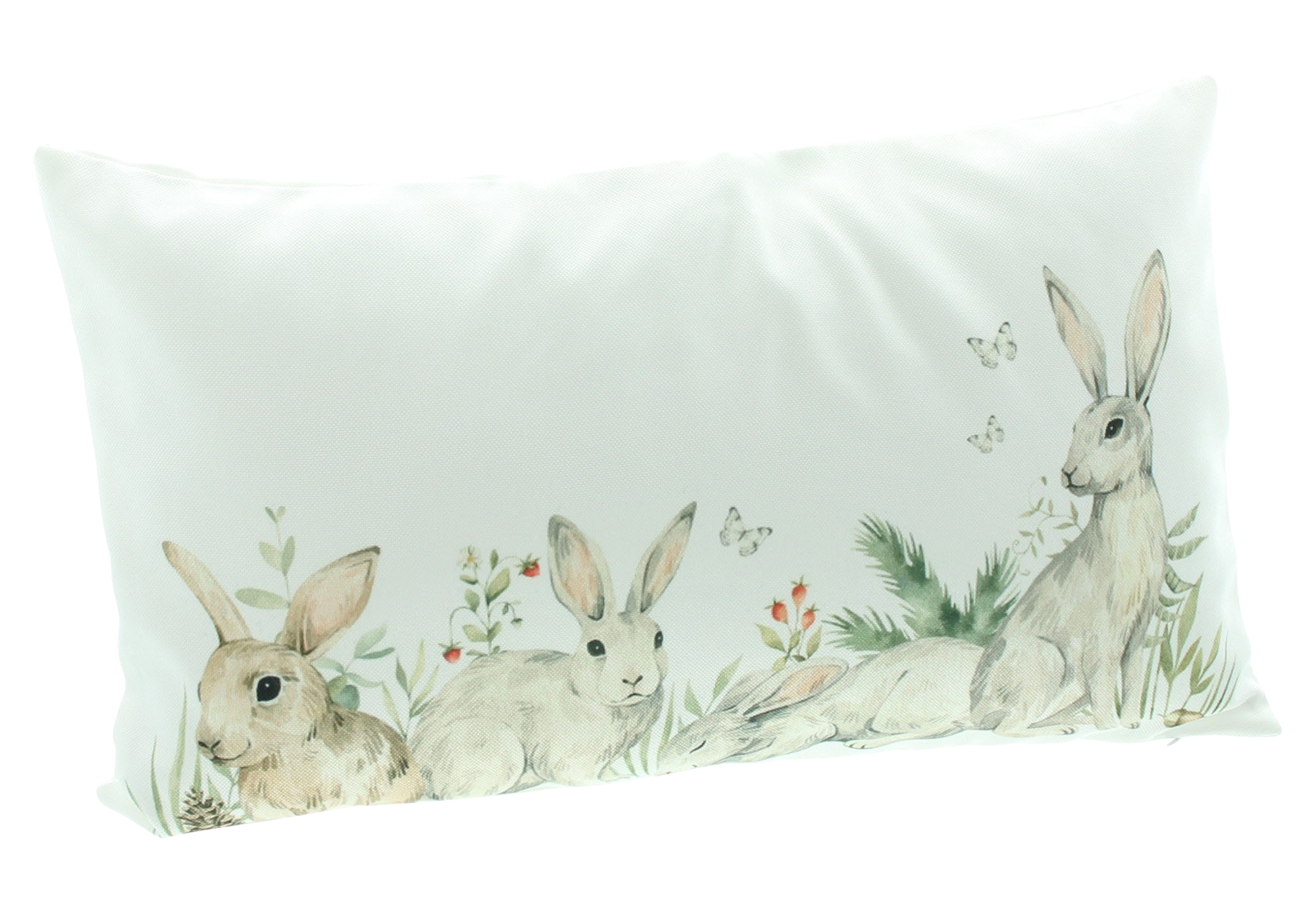 Acheter Housse de coussin "horde de lapins"  dans la boutique en ligne de Frank Flechtwaren pour Nouvel arrivage