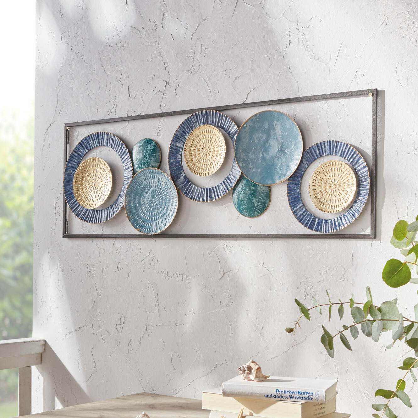 Acheter Décoration en métal "bleu"  dans la boutique en ligne de Frank Flechtwaren