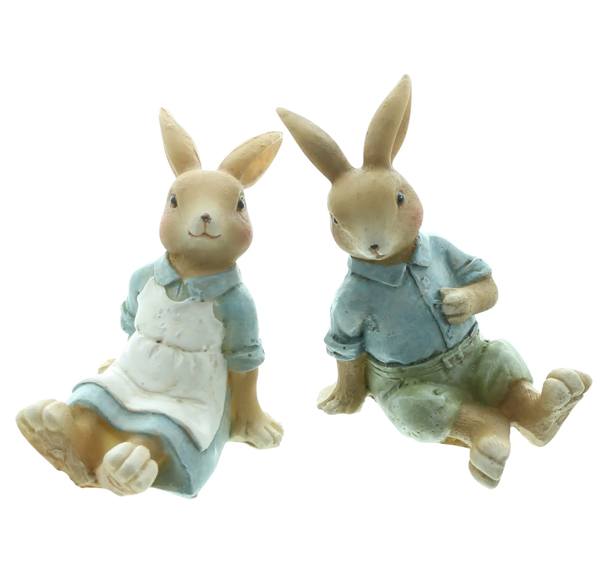 Acheter Lot de 2 lapins "Liesel &amp; Anton"  dans la boutique en ligne de Frank Flechtwaren pour Pâques