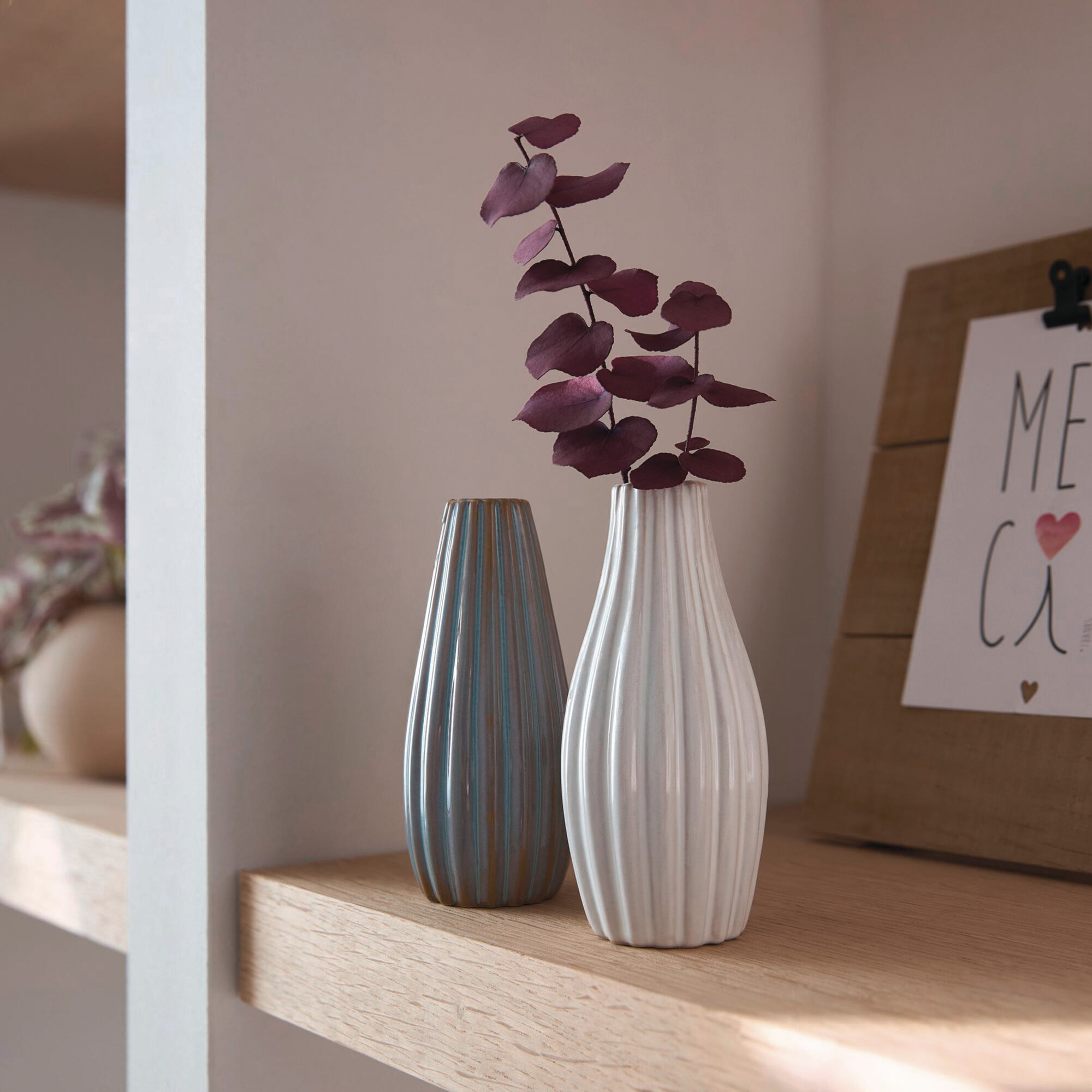 Acheter Lot de 2 vases décoratifs  dans la boutique en ligne de Frank Flechtwaren pour Vases