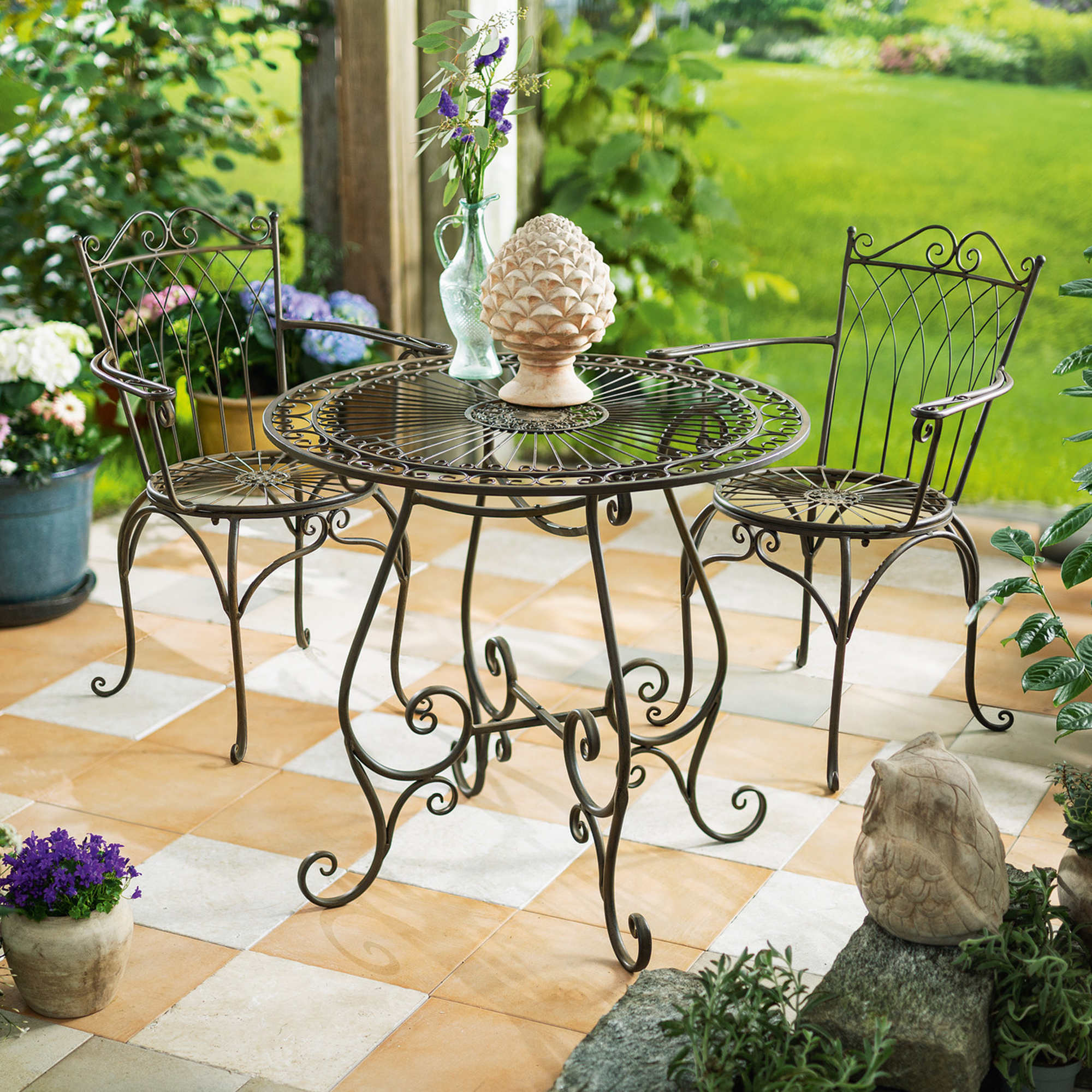 Acheter Set bistro "flair", 3 pcs  dans la boutique en ligne de Frank Flechtwaren