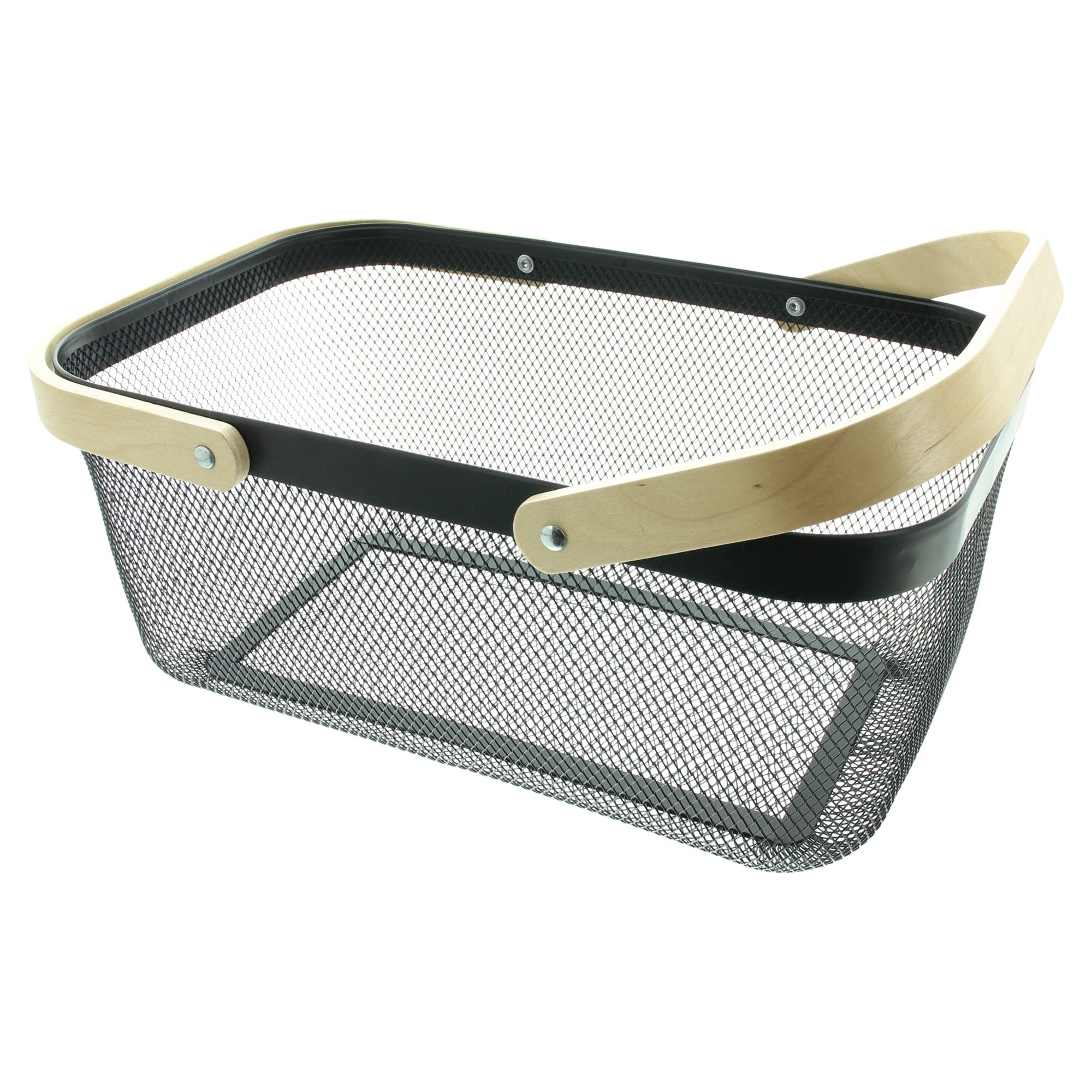 Acheter Panier métallique "anses bambou"  dans la boutique en ligne de Frank Flechtwaren pour Salon