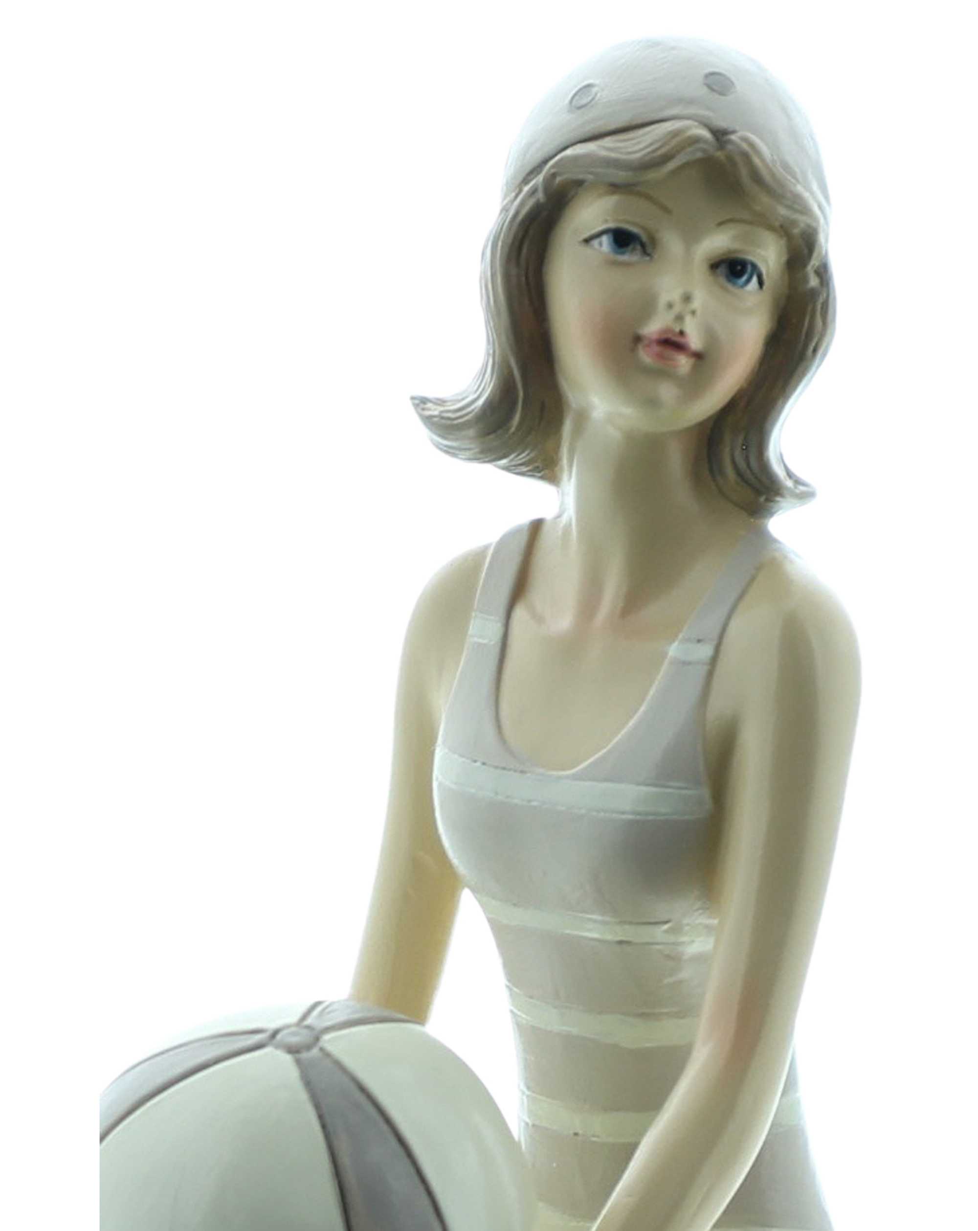 Acheter Figurine "dame à la plage"  dans la boutique en ligne de Frank Flechtwaren pour Figurines décoratives