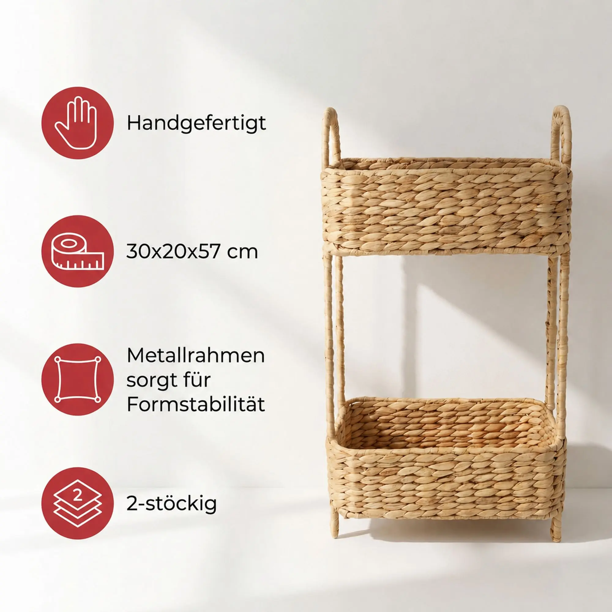 Acheter Étagère "tressée"  dans la boutique en ligne de Frank Flechtwaren pour Bols décoratifs