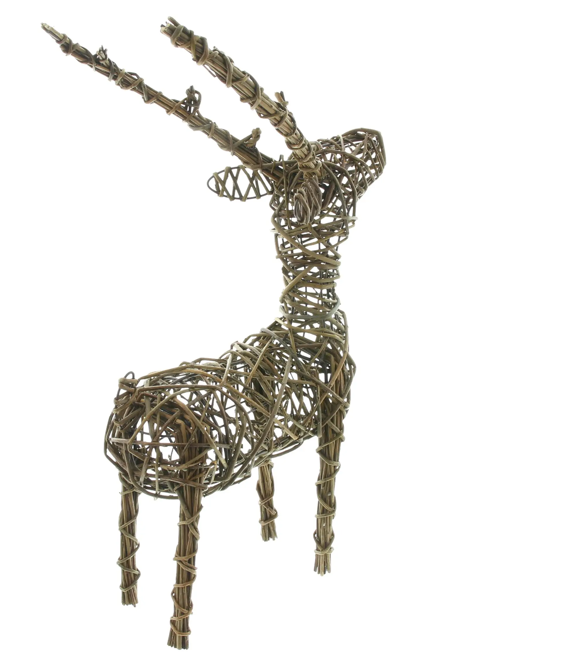 Acheter Figurine tressée « Renne »  dans la boutique en ligne de Frank Flechtwaren pour Figurines
