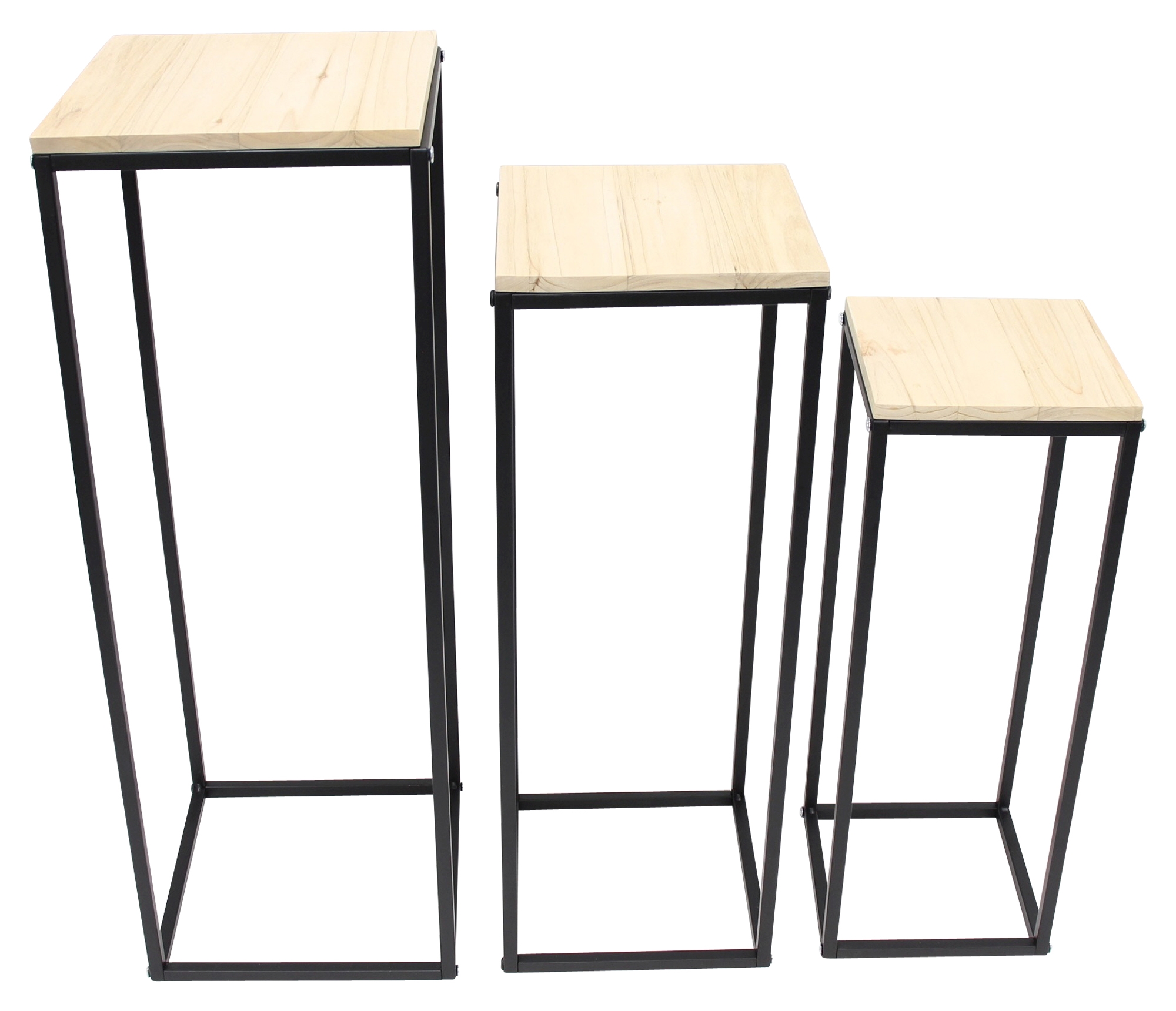 Acheter Lot de 3 tables d'appoint "moderne"  dans la boutique en ligne de Frank Flechtwaren pour Noël