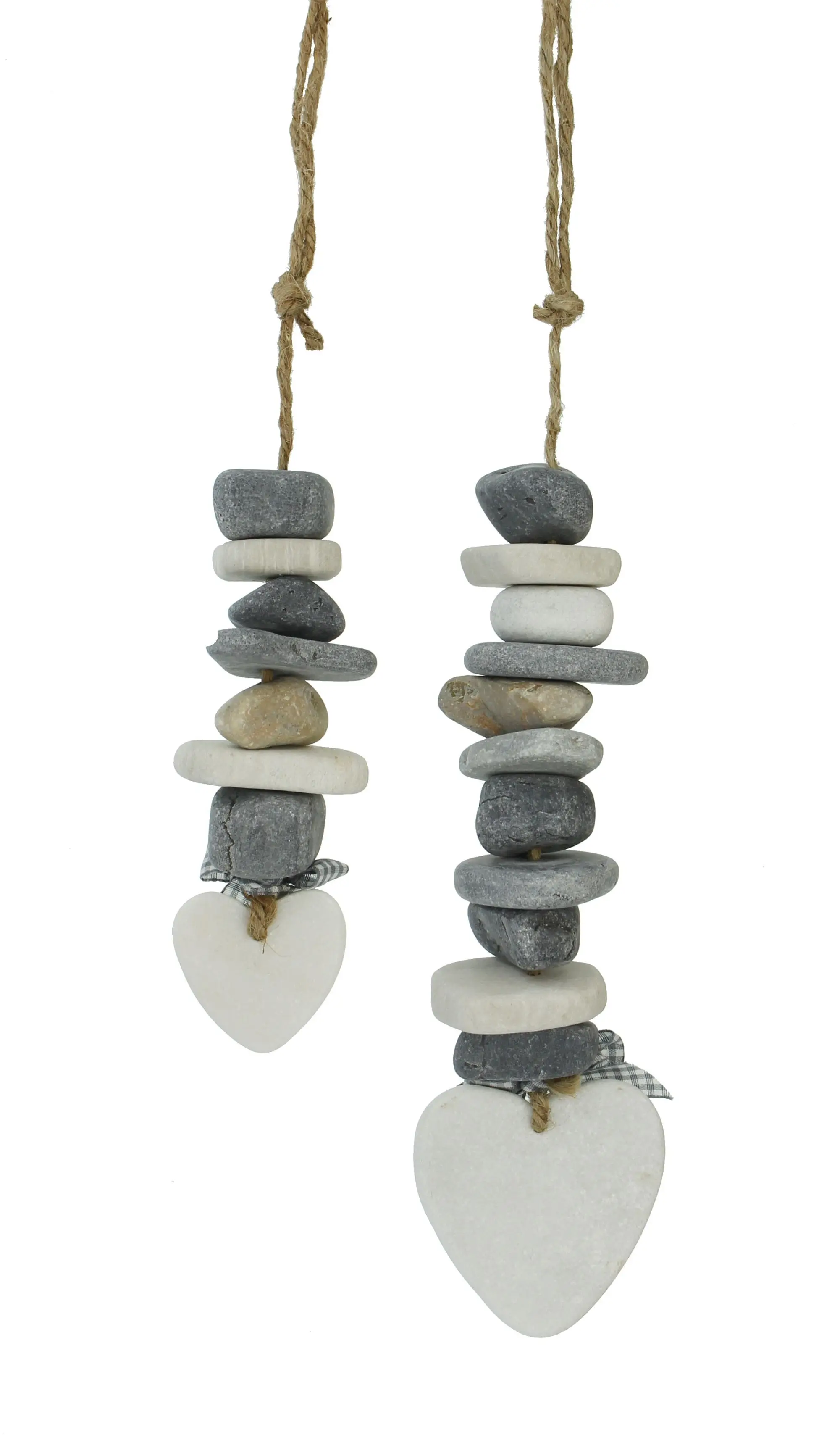 Acheter Lot de 2 suspensions "coeur de pierre" dans la boutique en ligne de Frank Flechtwaren pour Pâques Acheter Lot de 2 suspensions "coeur de pierre" dans la boutique en ligne de Frank Flechtwaren pour Pâques