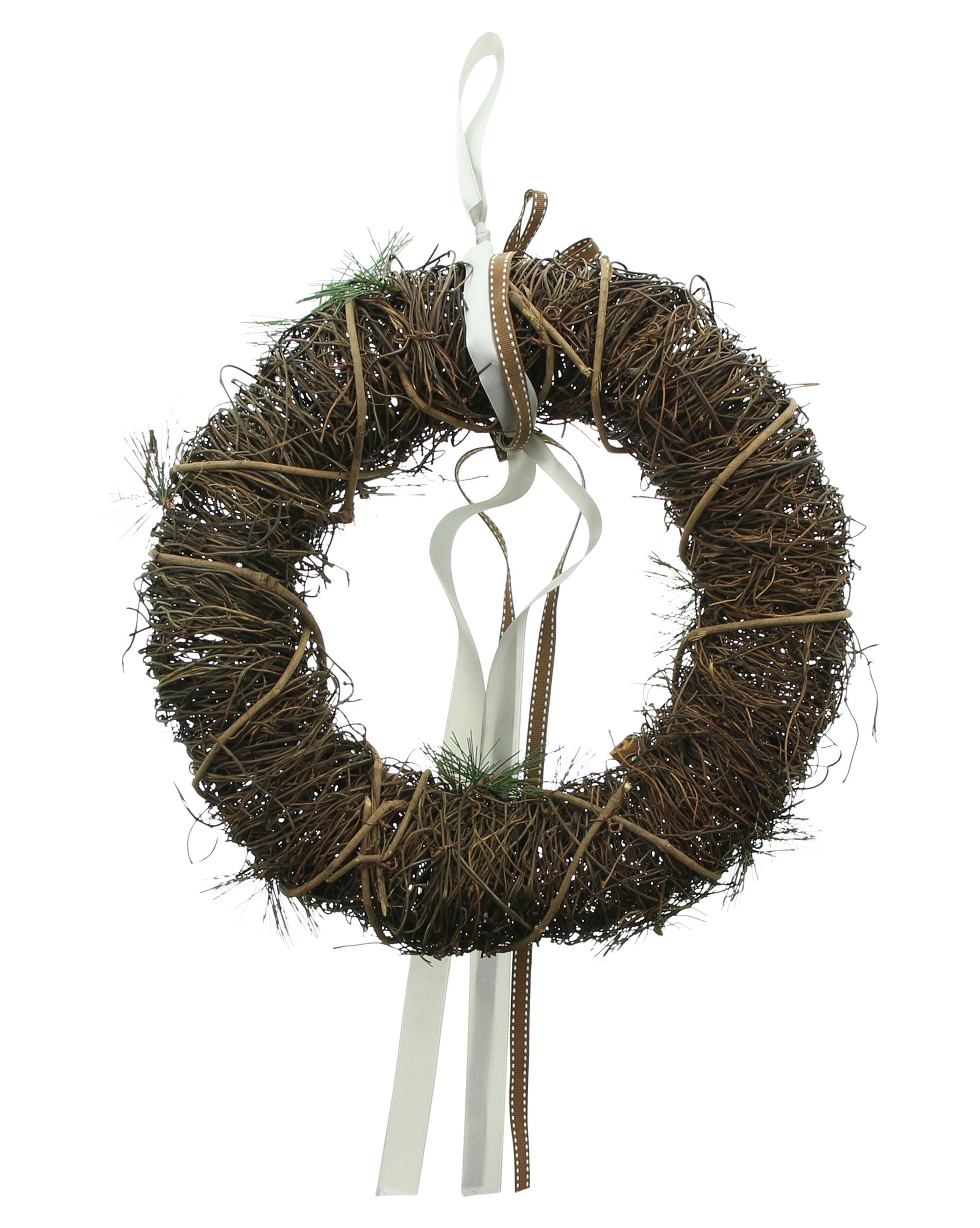 Acheter Couronne "rennes"  dans la boutique en ligne de Frank Flechtwaren pour Couronnes de Noël