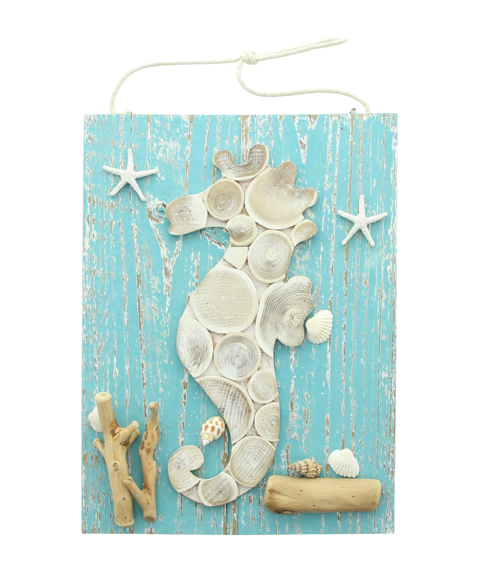 Acheter Tableau en bois "hippocampe"  dans la boutique en ligne de Frank Flechtwaren pour Automne