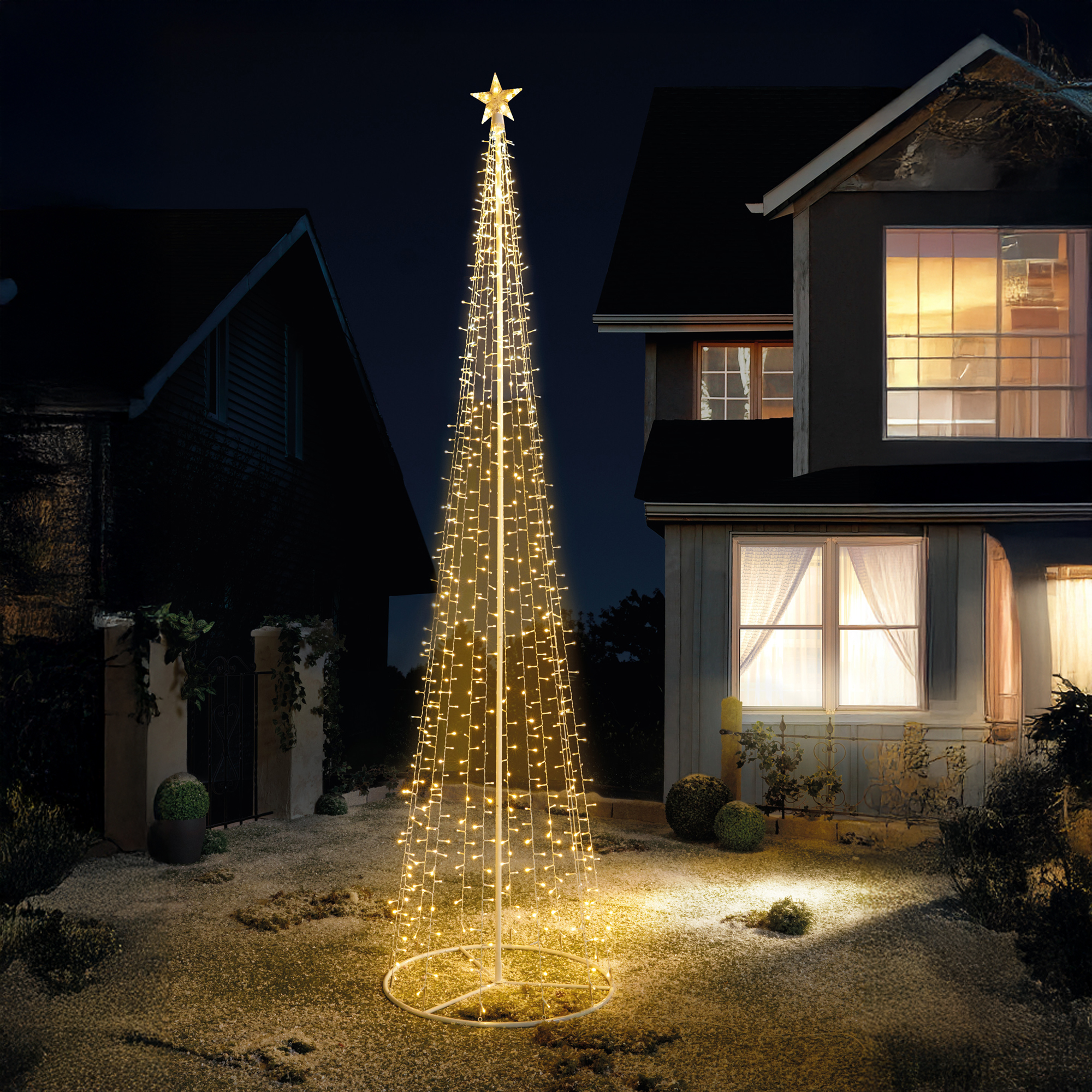 Acheter Sapin LED "cône", géant  dans la boutique en ligne de Frank Flechtwaren pour Décoration de jardin
