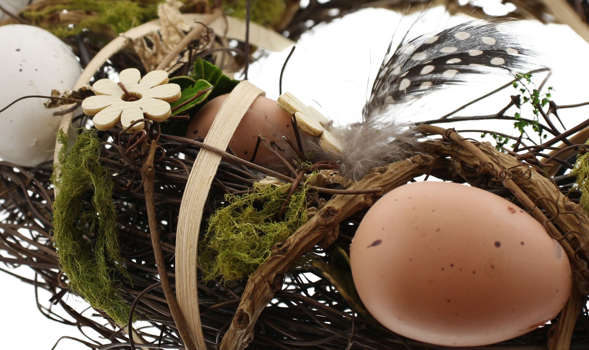 Acheter Couronne "Pâques"  dans la boutique en ligne de Frank Flechtwaren pour Couronnes de Pâques