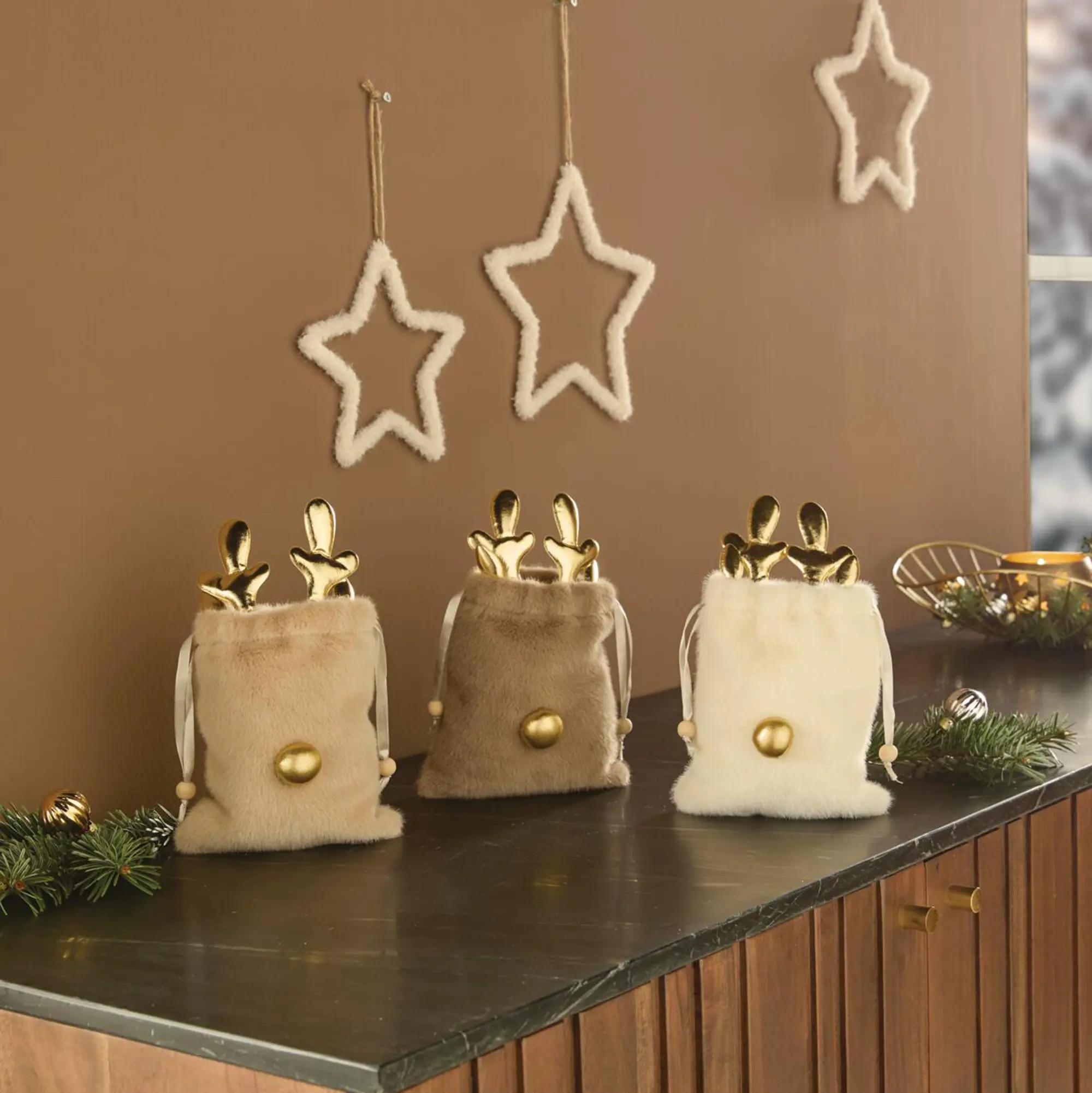 Acheter Sacs-cadeaux « Plüsch », lot de 3 dans la boutique en ligne de Frank Flechtwaren