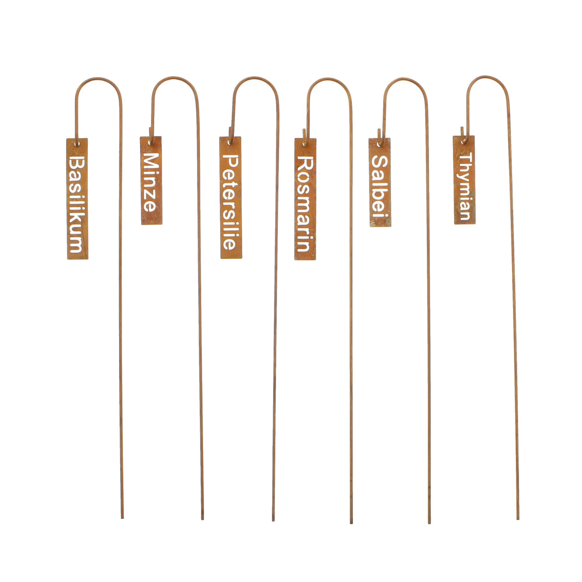 Acheter Lot de 6 marqueurs pour plantes "herbes" dans la boutique en ligne de Frank Flechtwaren pour Pics de jardin Acheter Lot de 6 marqueurs pour plantes "herbes" dans la boutique en ligne de Frank Flechtwaren pour Pics de jardin