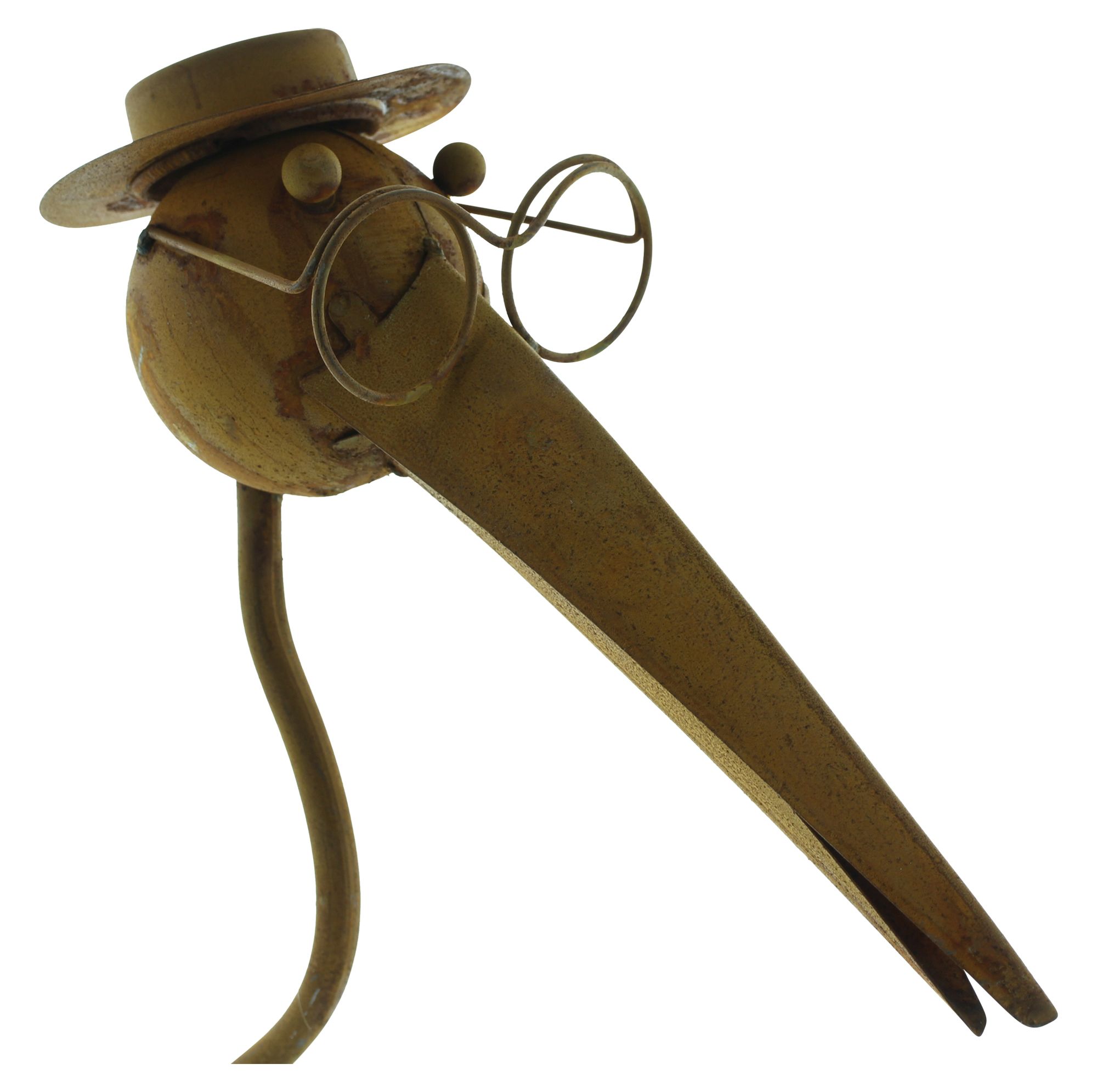 Acheter Oiseau LED "rouille"  dans la boutique en ligne de Frank Flechtwaren pour Figurines de jardin