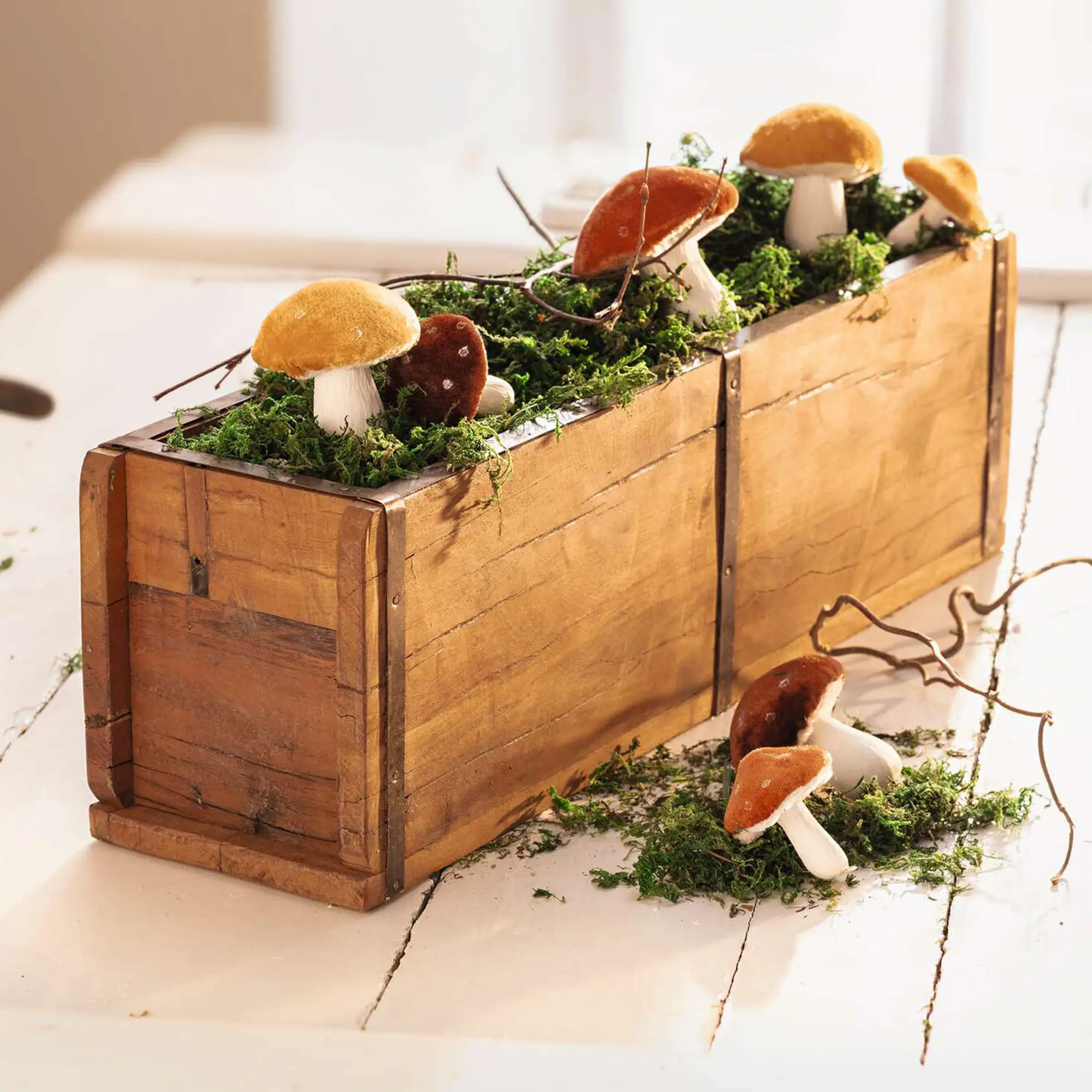 Acheter Boîte décorative "moule double-brique"  dans la boutique en ligne de Frank Flechtwaren pour Série titre automne/hiver
