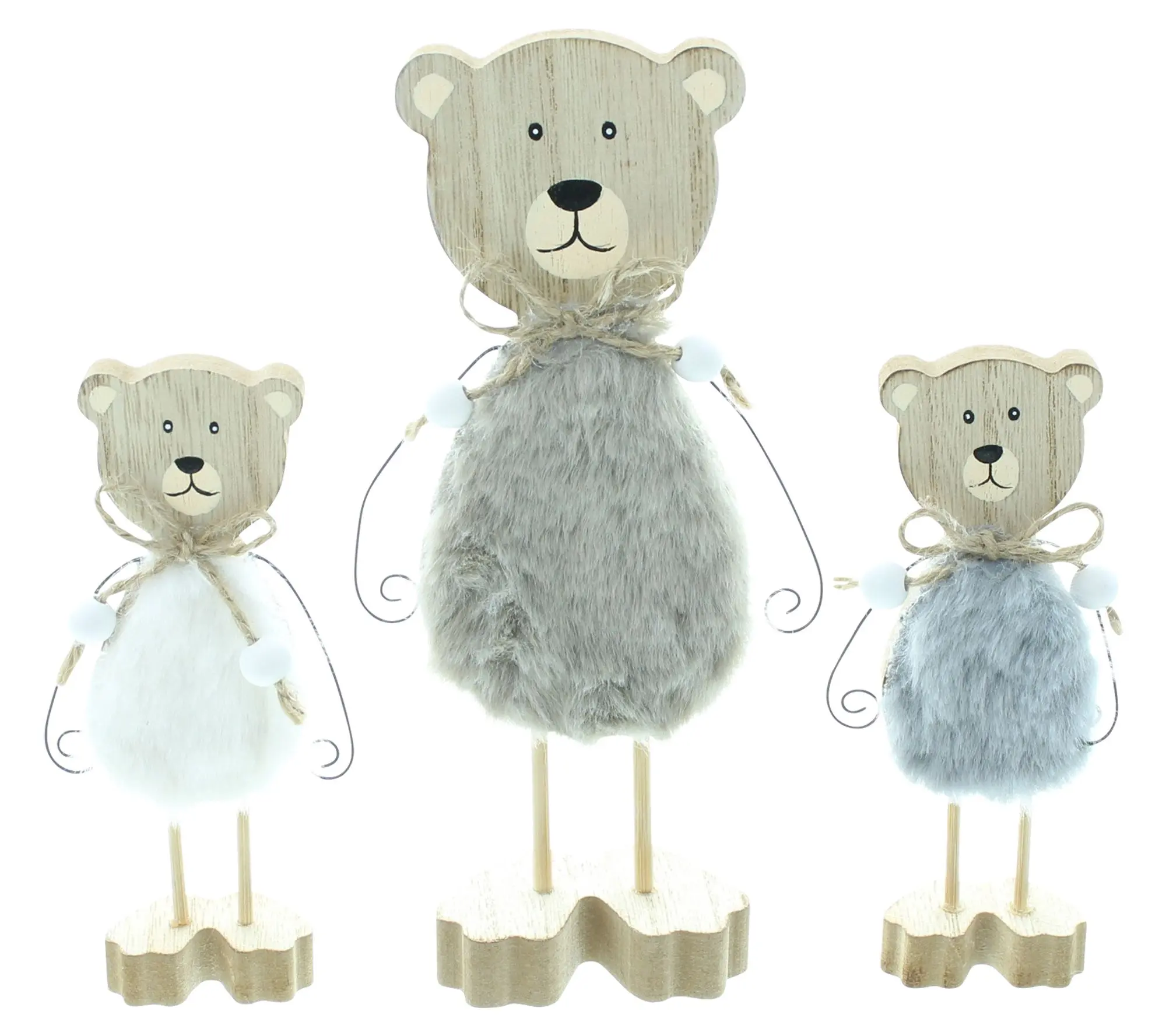 Acheter Lot de 3 figurines "ours" dans la boutique en ligne de Frank Flechtwaren pour Figurines Acheter Lot de 3 figurines "ours" dans la boutique en ligne de Frank Flechtwaren pour Figurines