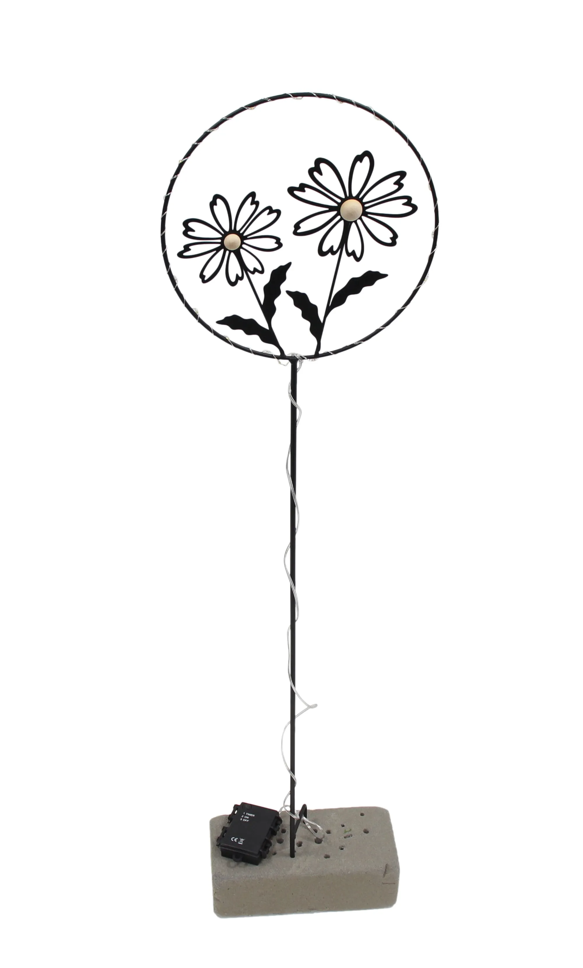 Acheter Pic de jardin LED "fleurs"  dans la boutique en ligne de Frank Flechtwaren pour Éclairage LED