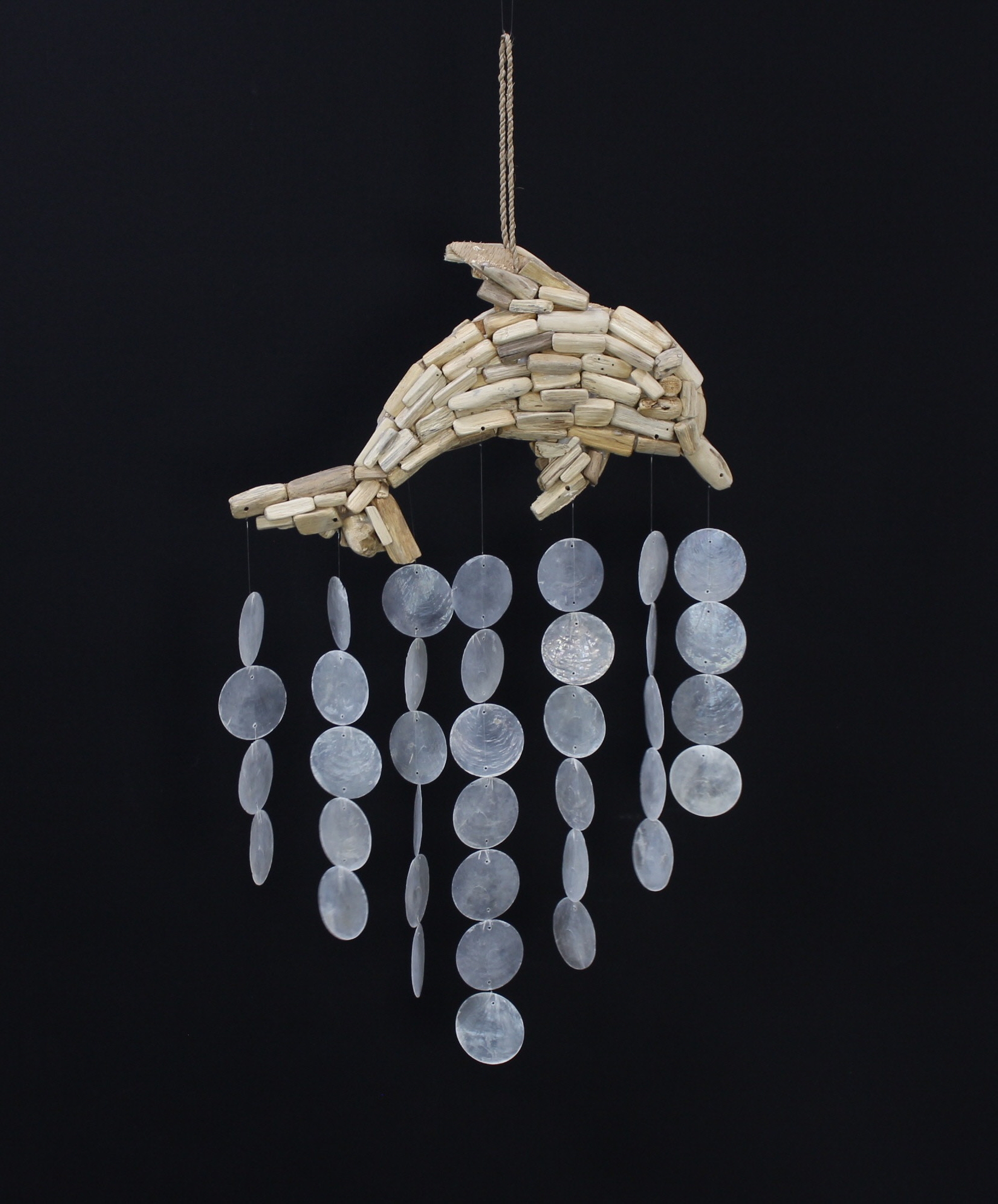 Acheter Suspension dauphin "Capiz"  dans la boutique en ligne de Frank Flechtwaren pour Nouvel arrivage