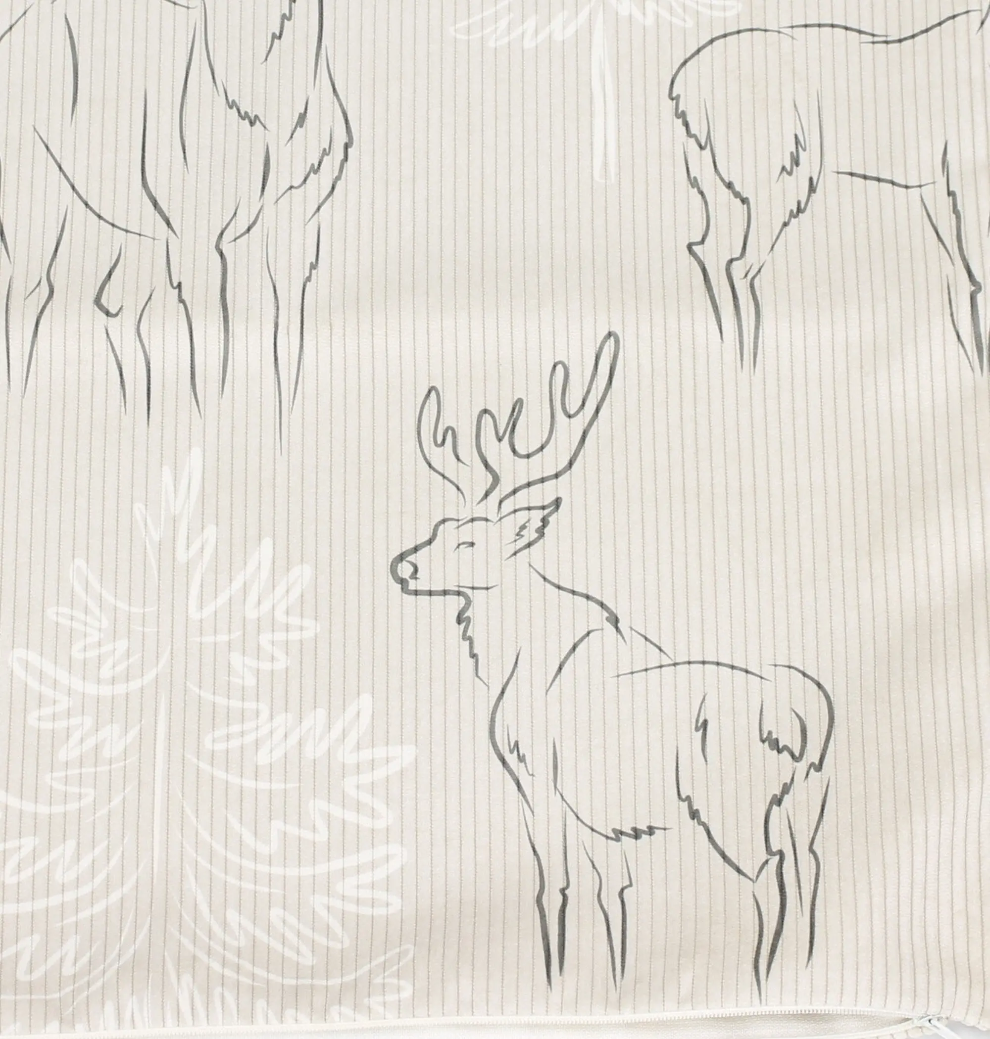 Acheter Housse de coussin "cerfs"  dans la boutique en ligne de Frank Flechtwaren pour Remplissages