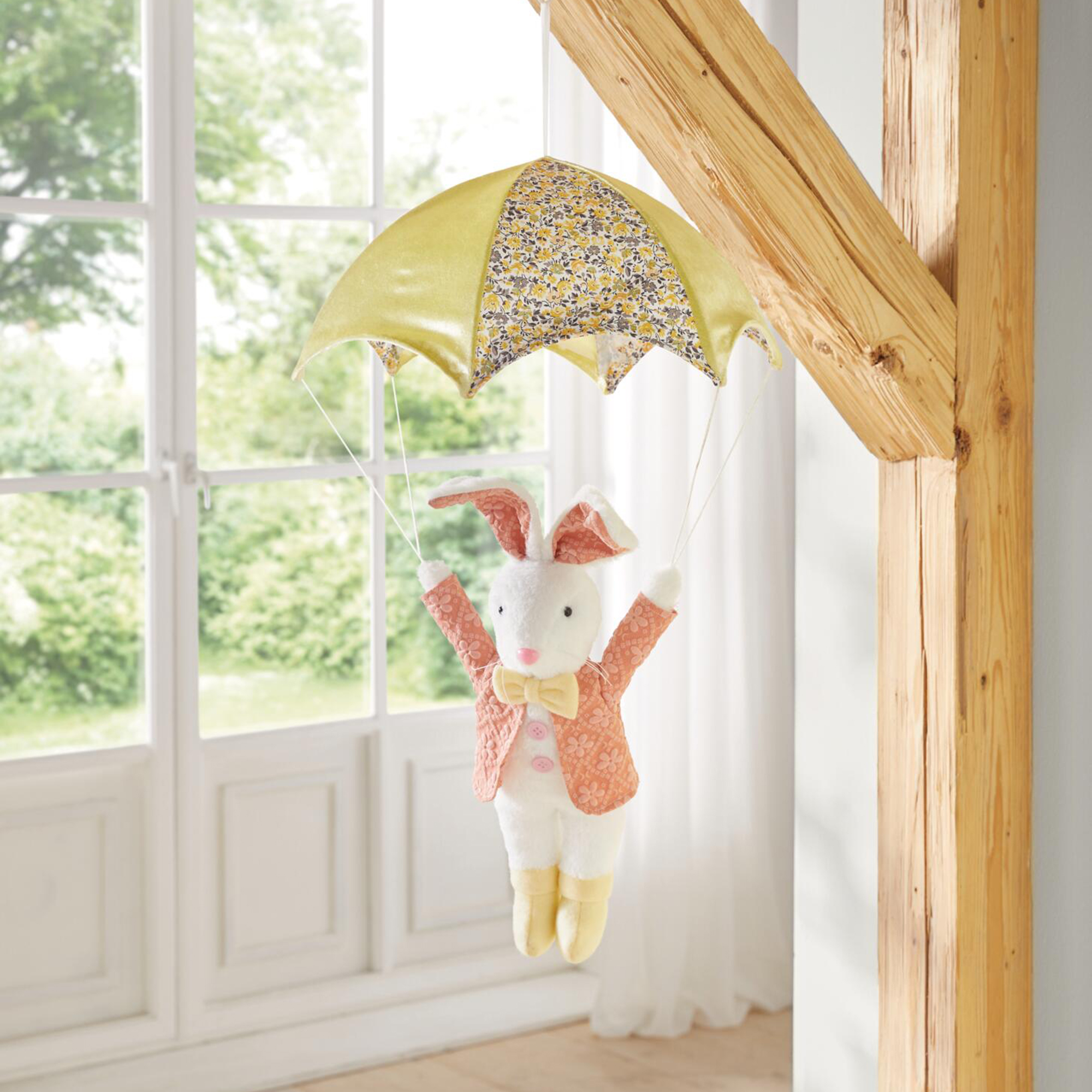 Acheter Parachutiste "Andy le lapin"  dans la boutique en ligne de Frank Flechtwaren