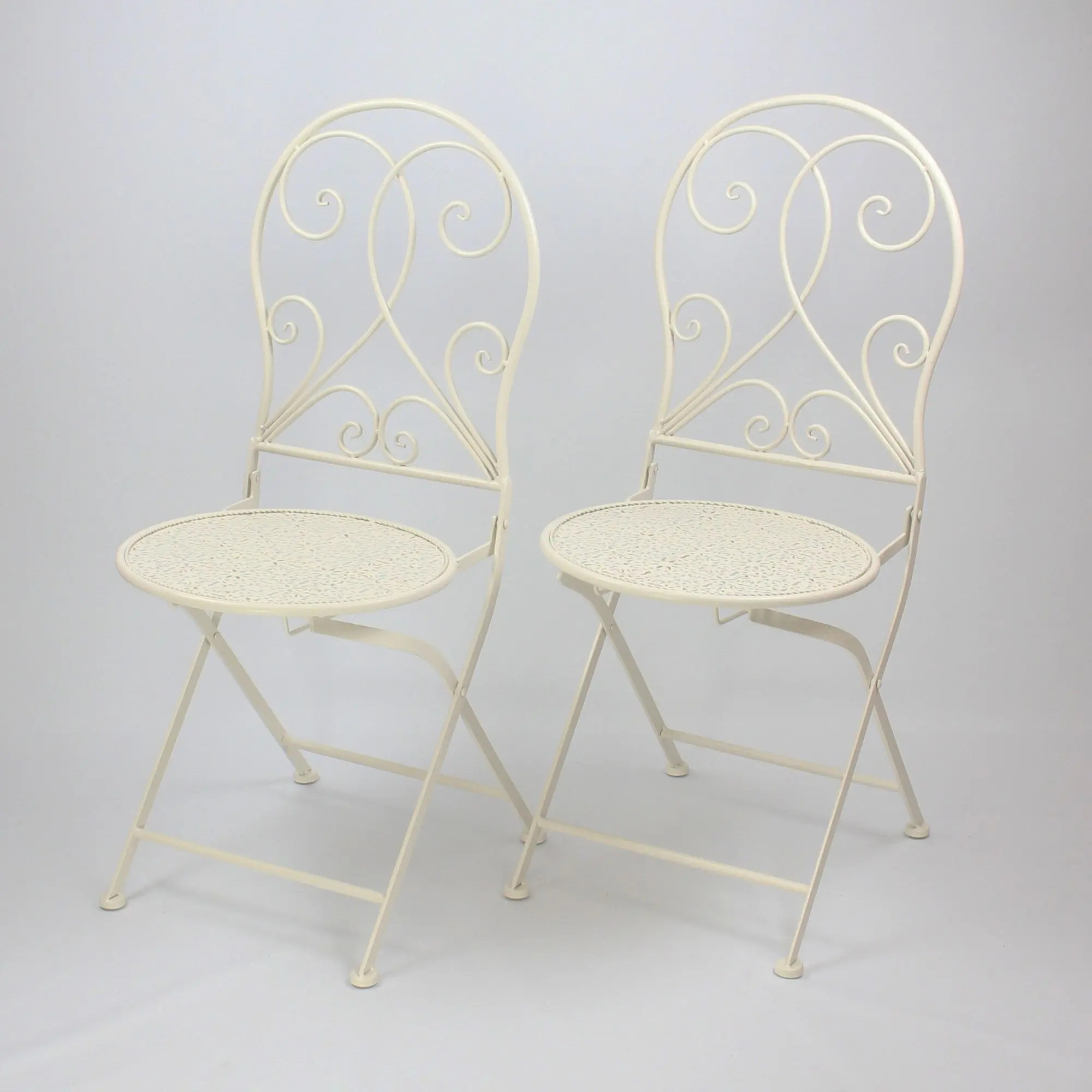 Acheter Set bistrot "White Romance" 3 éléments  dans la boutique en ligne de Frank Flechtwaren pour Balcon