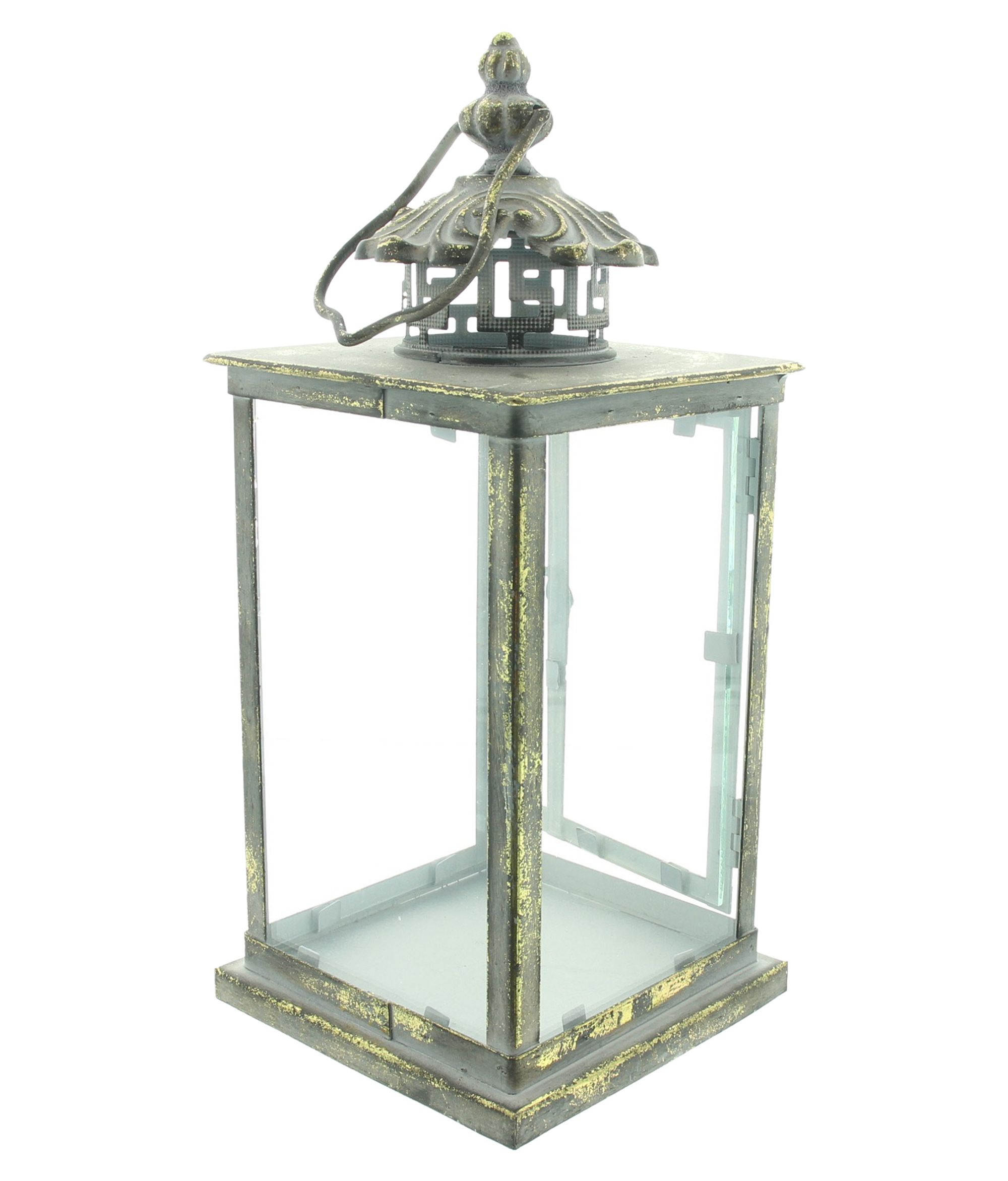 Acheter Lanterne "reflet métallique"  dans la boutique en ligne de Frank Flechtwaren pour Lanternes