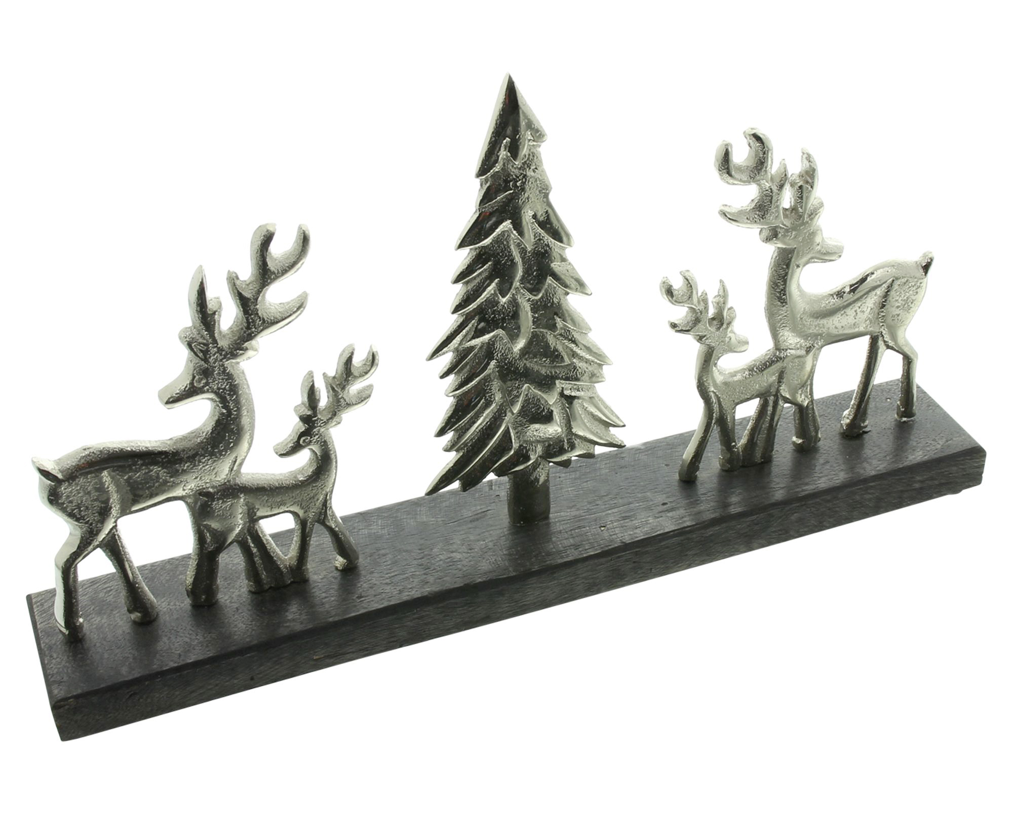 Acheter Planche déco "renne &amp; sapin"  dans la boutique en ligne de Frank Flechtwaren pour Figurines