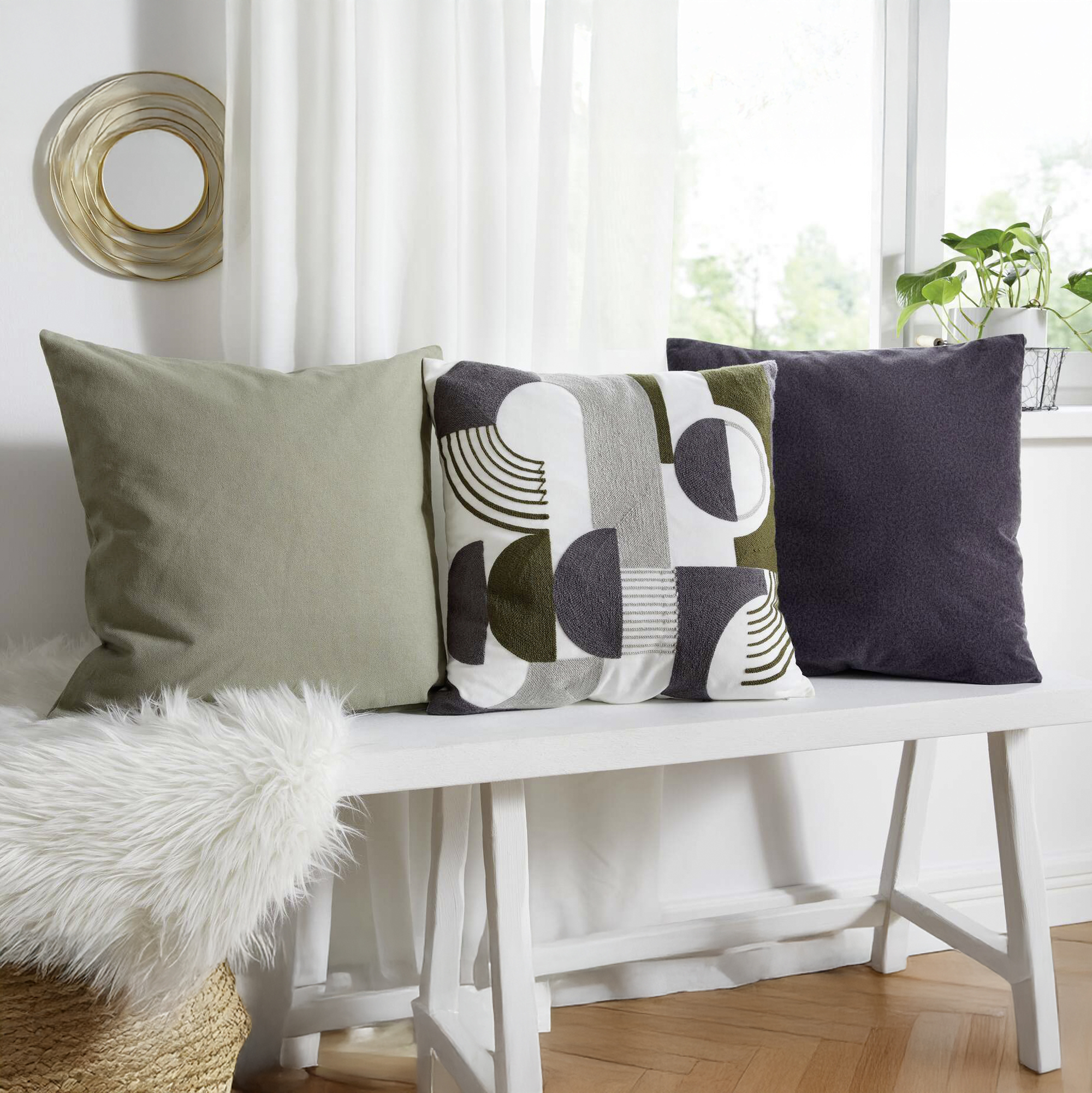 Acheter Housse de coussin "abstrait"  dans la boutique en ligne de Frank Flechtwaren