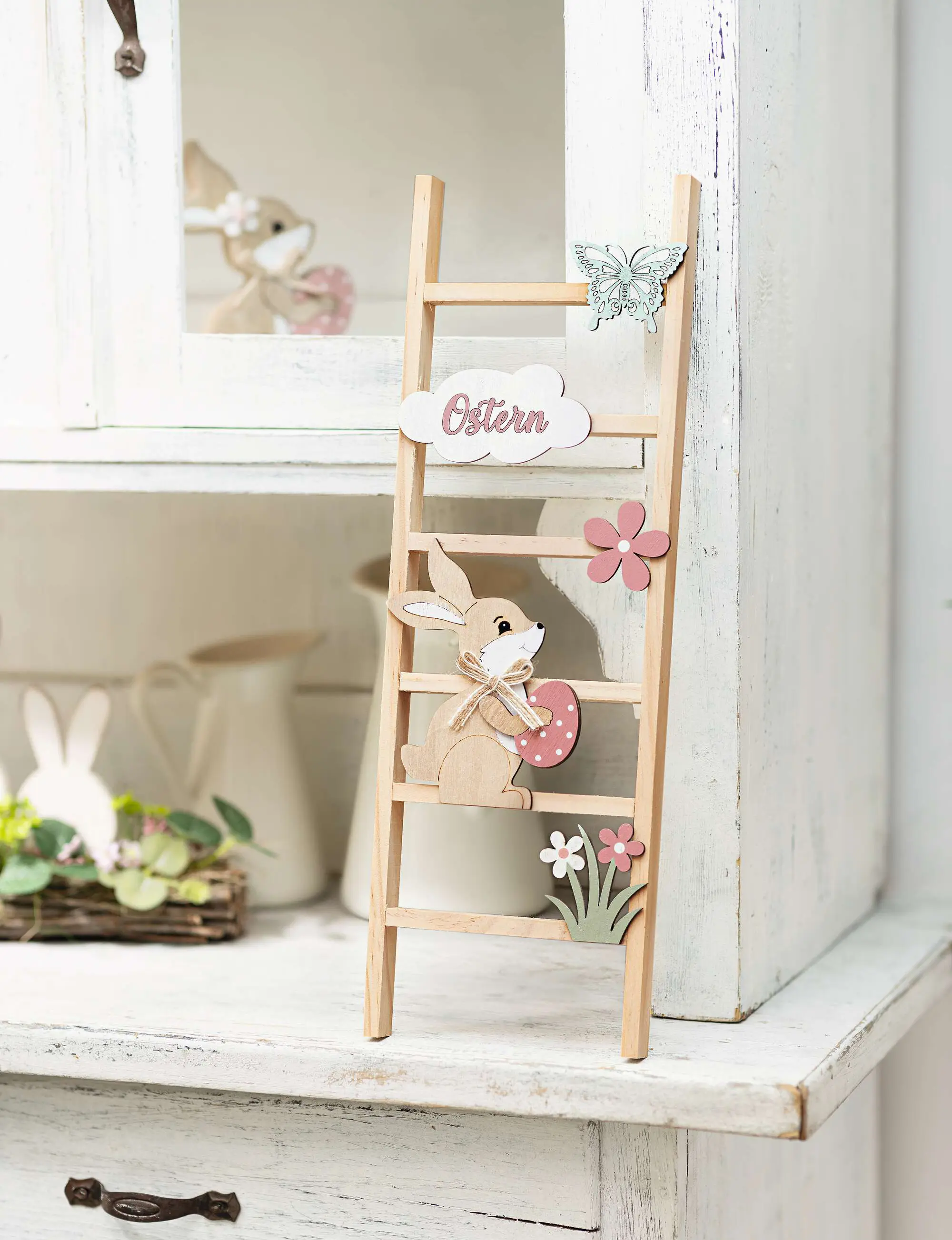 Acheter Échelle décorative "Joie de Pâques"  dans la boutique en ligne de Frank Flechtwaren