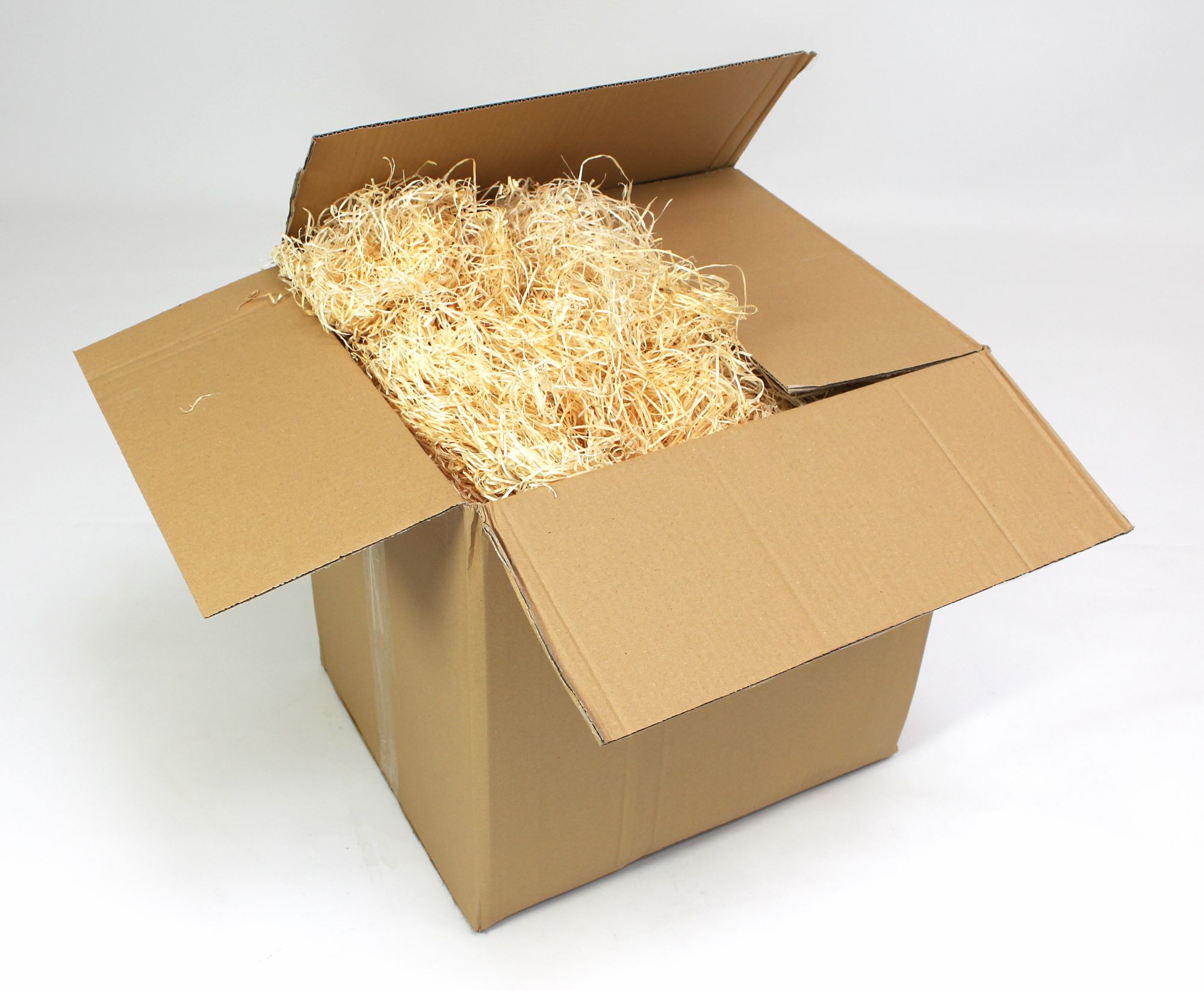 Acheter Paille de bois "nature" 10 Kg.  dans la boutique en ligne de Frank Flechtwaren pour Pâques