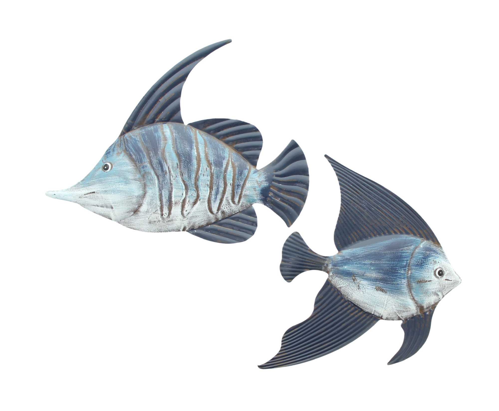Acheter Décoration murale "poisson", 2 pcs  dans la boutique en ligne de Frank Flechtwaren pour Décorations murales